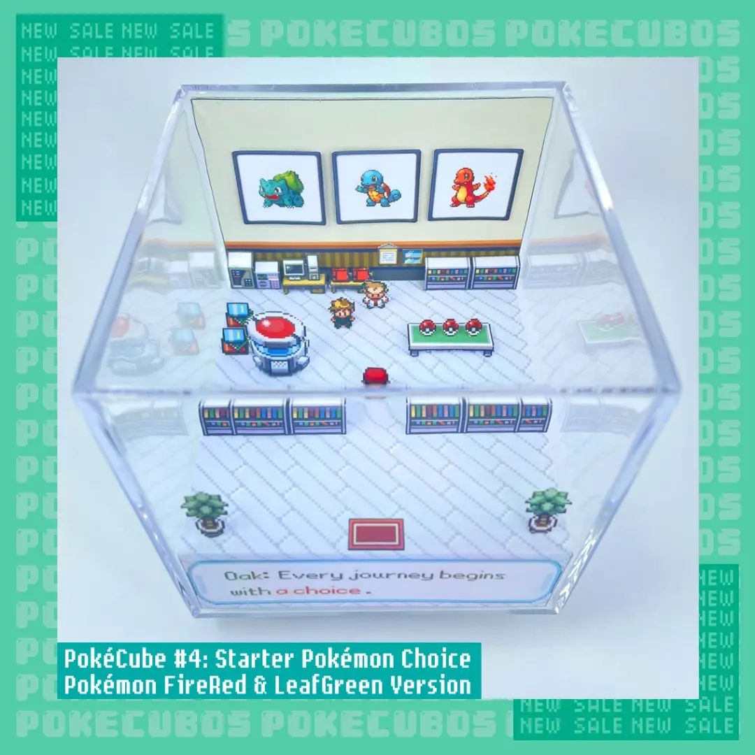 PokeCubos - PokéCube # 2: Starter Pokémon Choice - Pokémon Gold ...