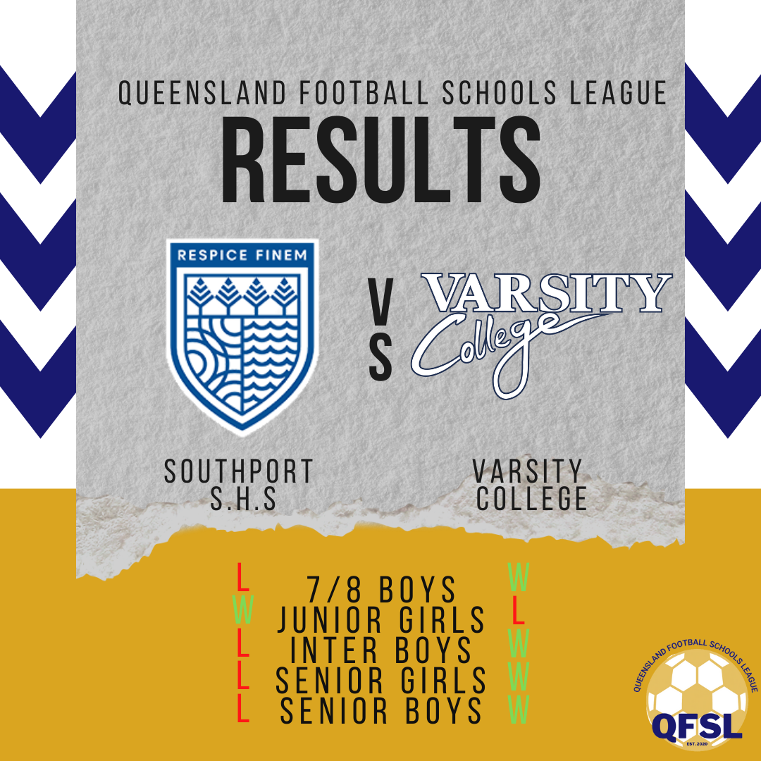 🔥 QFSL ROUND... - QFSL- Queensland Football Schools League