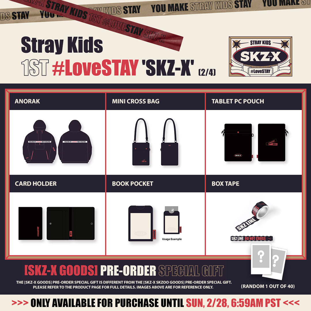 SubK Shop - 🔍 STRAY KIDS 1ST #LOVESTAY ‘SKZ-X’ & SKZOO... | Facebook