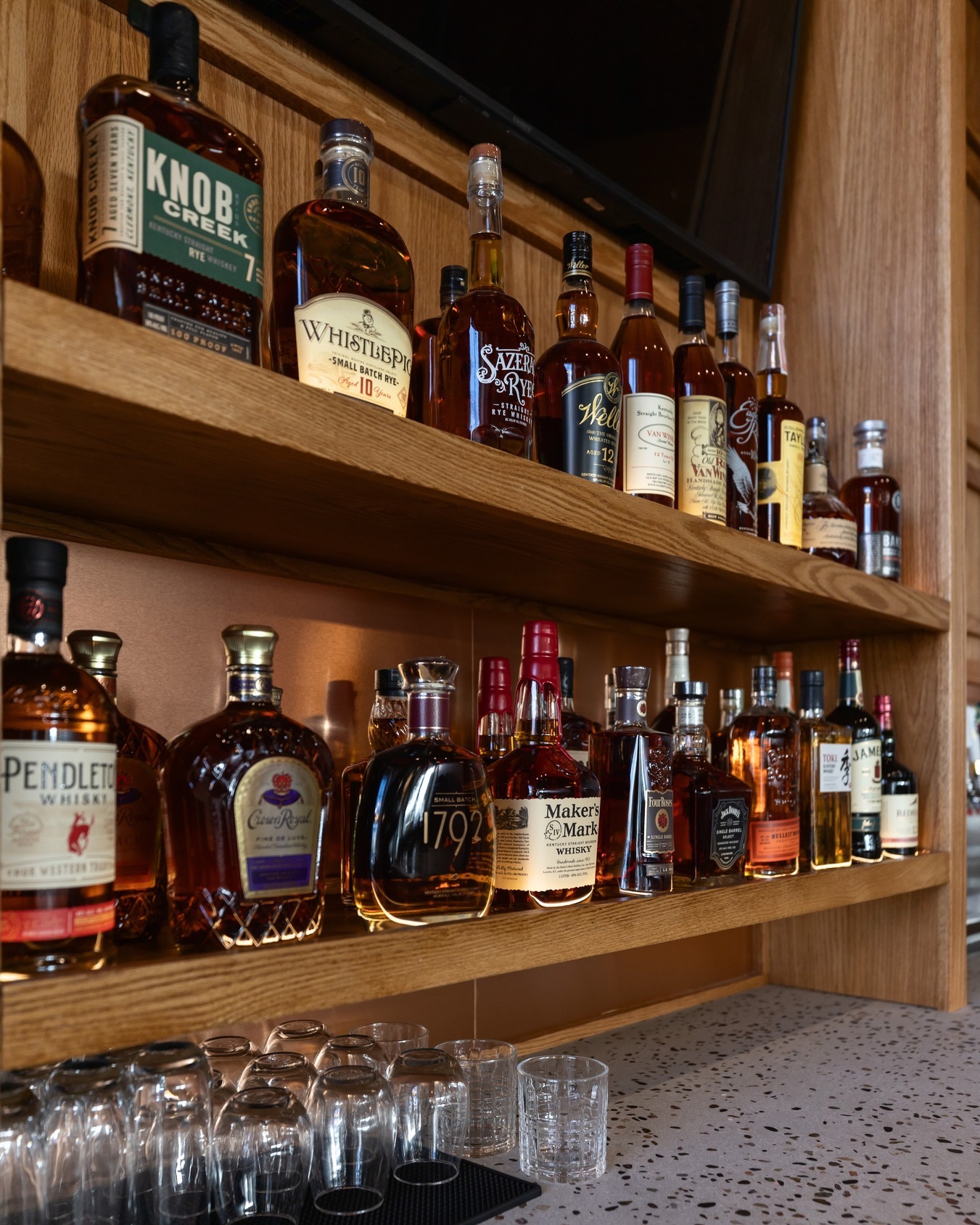 Pour. Sip. Repeat. With over 100 bourbons on our list including 