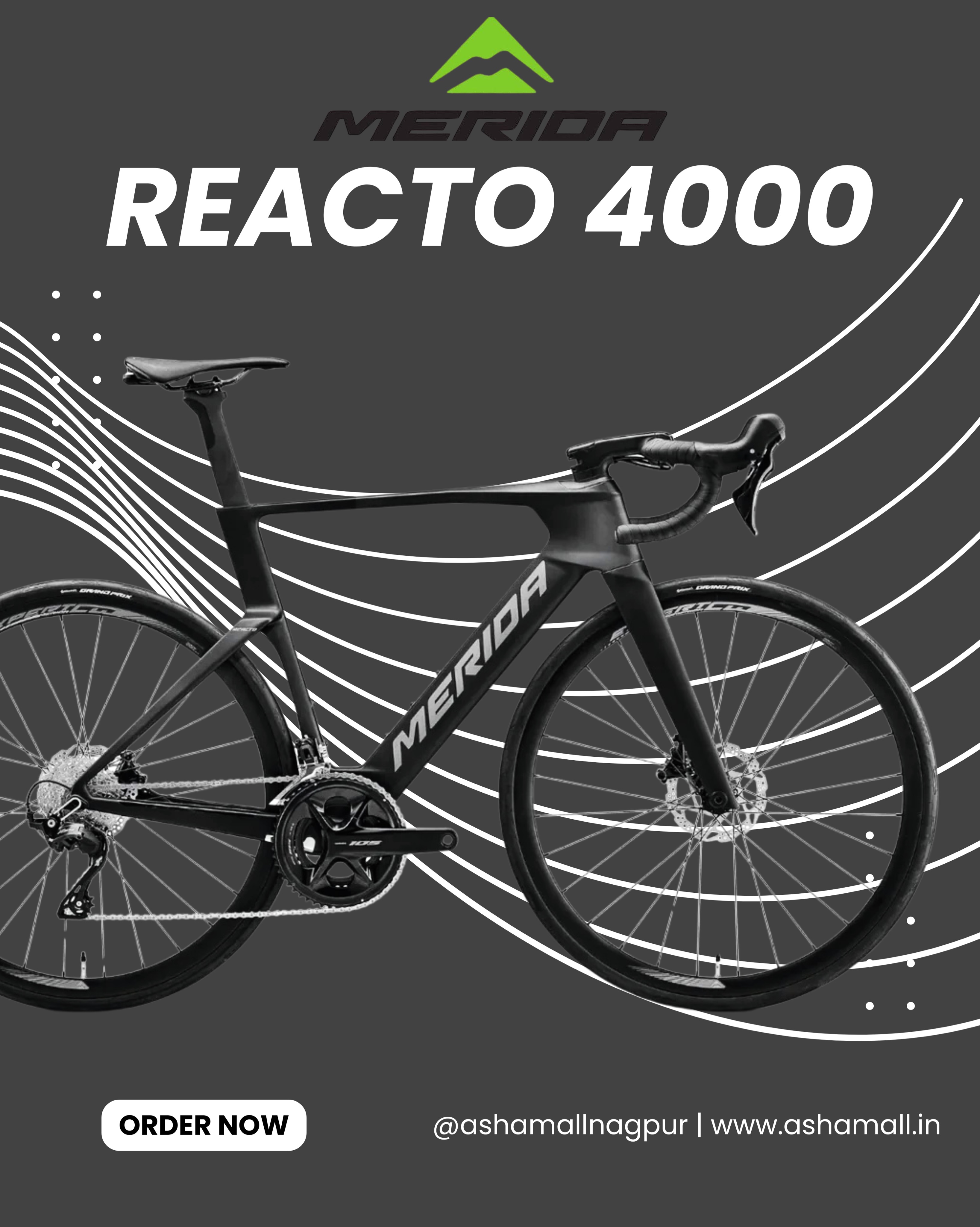 Meet the all-new Merida Reacto 4000 ? A perfect blend of aero 