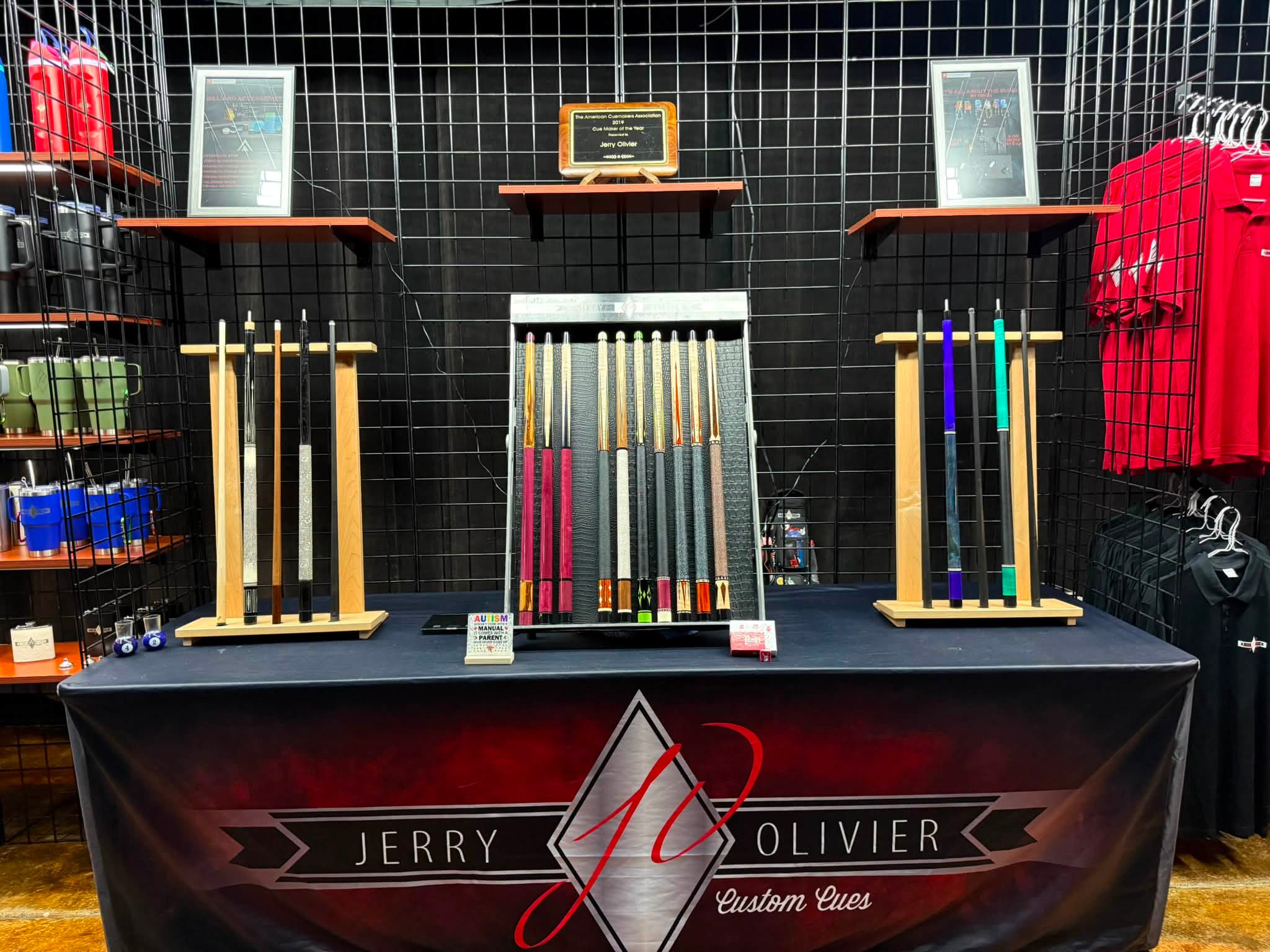 Jerry Olivier Custom Cues | Pearland TX