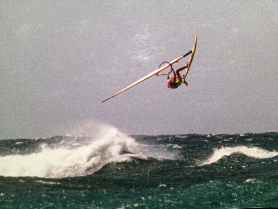 Spreckelsville Maui home shaped board from 1986