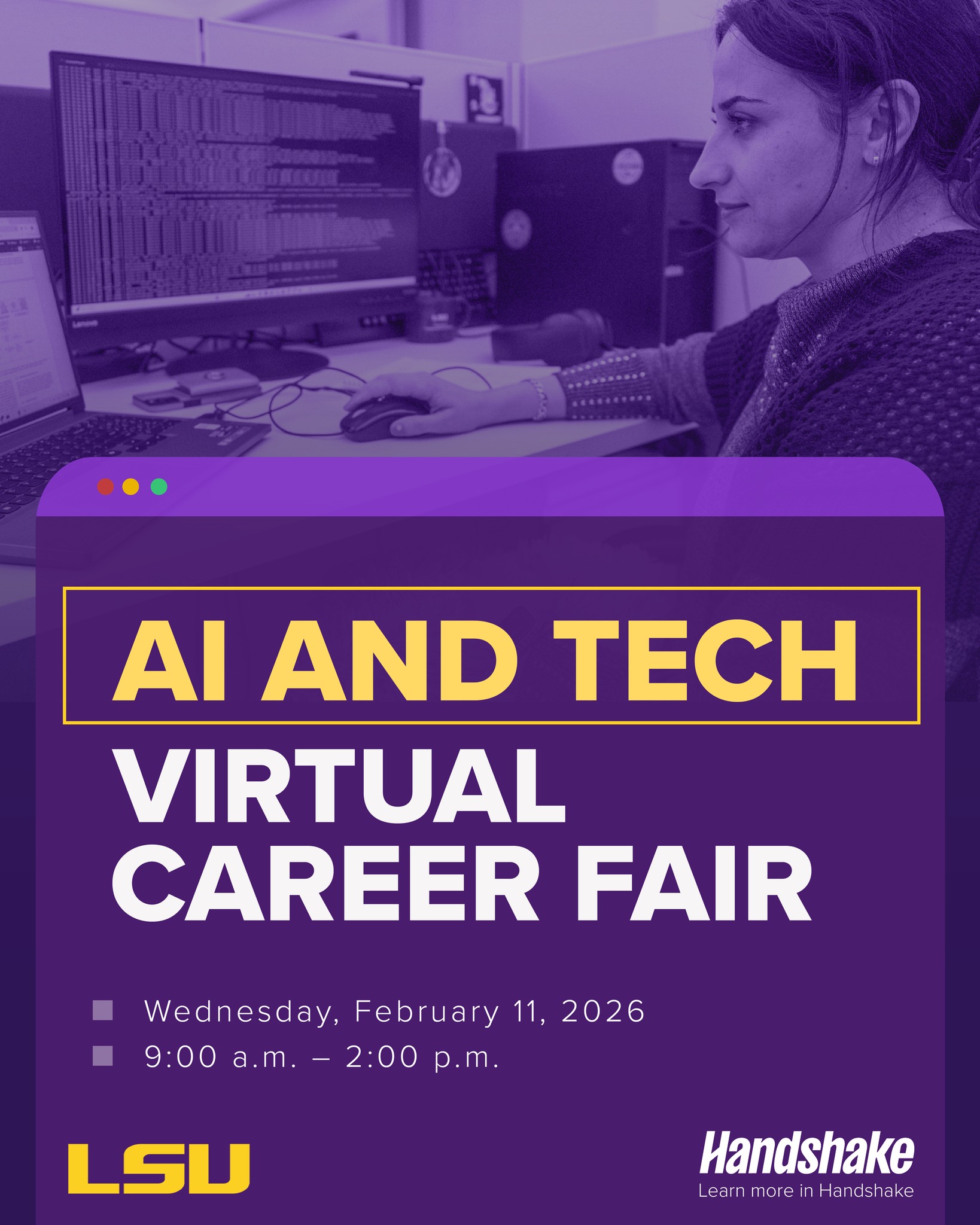 The future of tech is just a... - LSU Olinde Career Center | Facebook