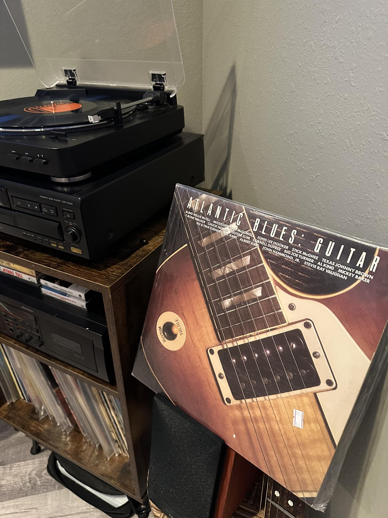 Blues double album featuring John Lee Hooker, B.B. King, and 