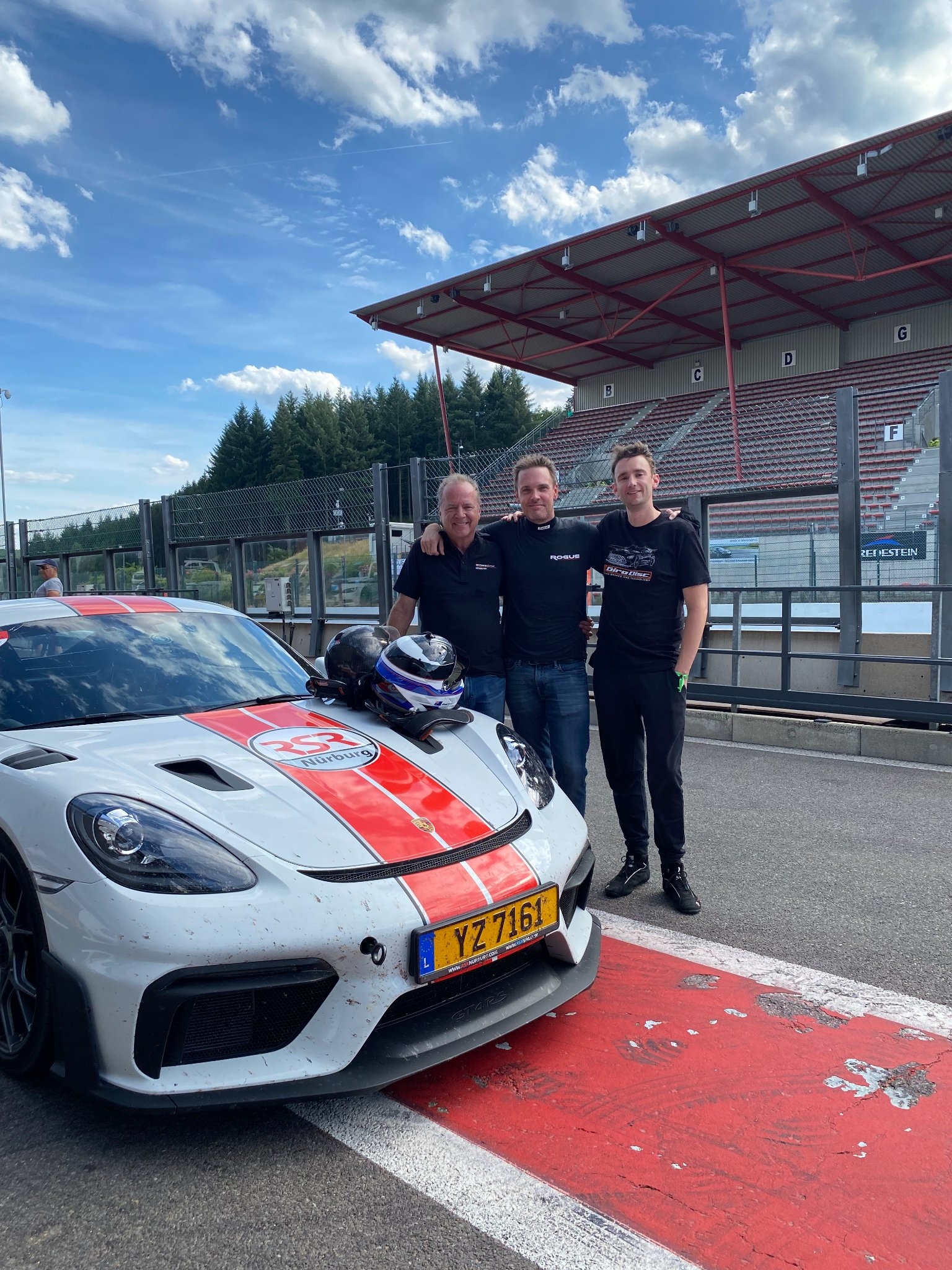 Thank you, Kevin Madsen co-driver of the # 53 Race for RP car, for ...