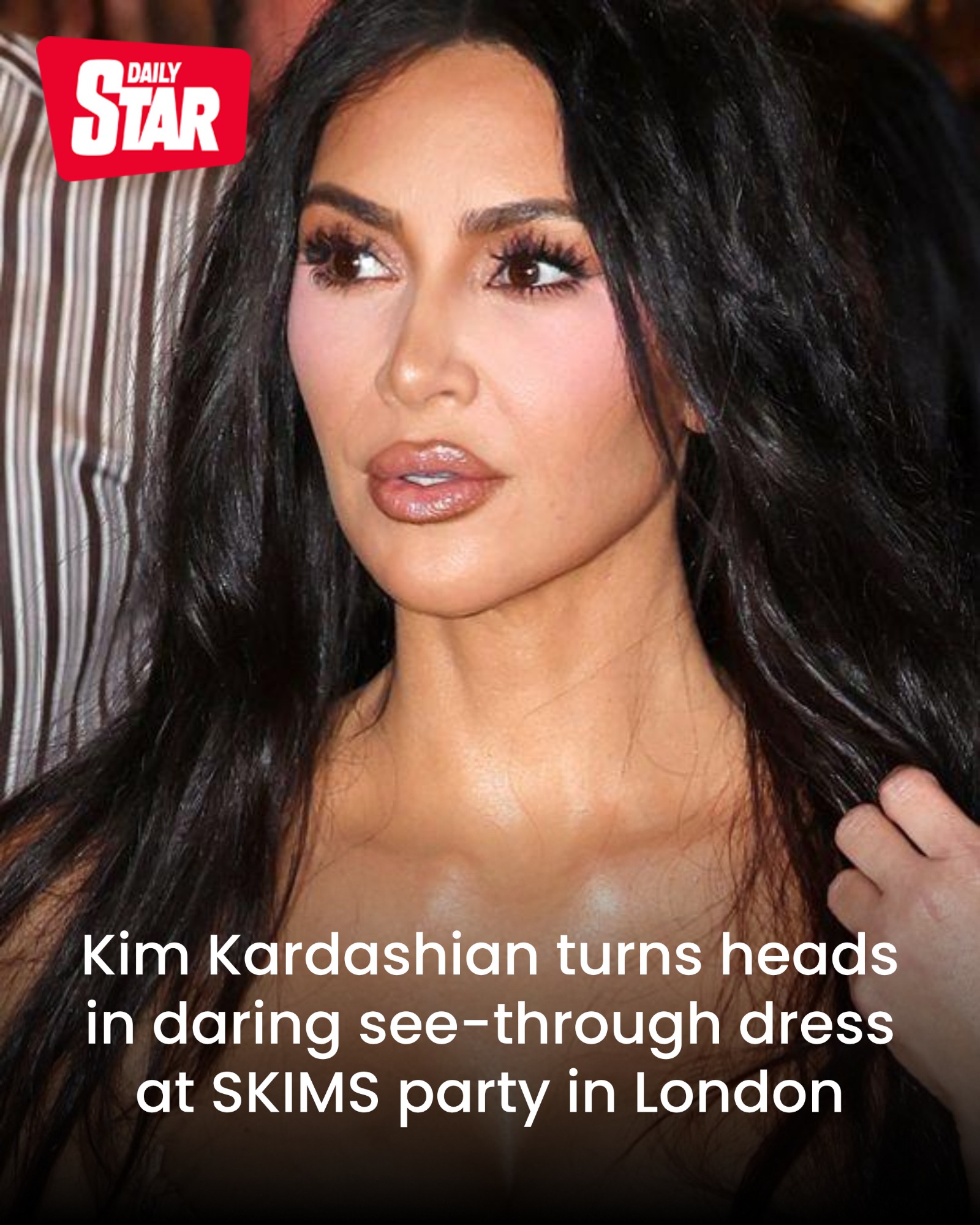 Kim Kardashian wowed onlookers once again 😍