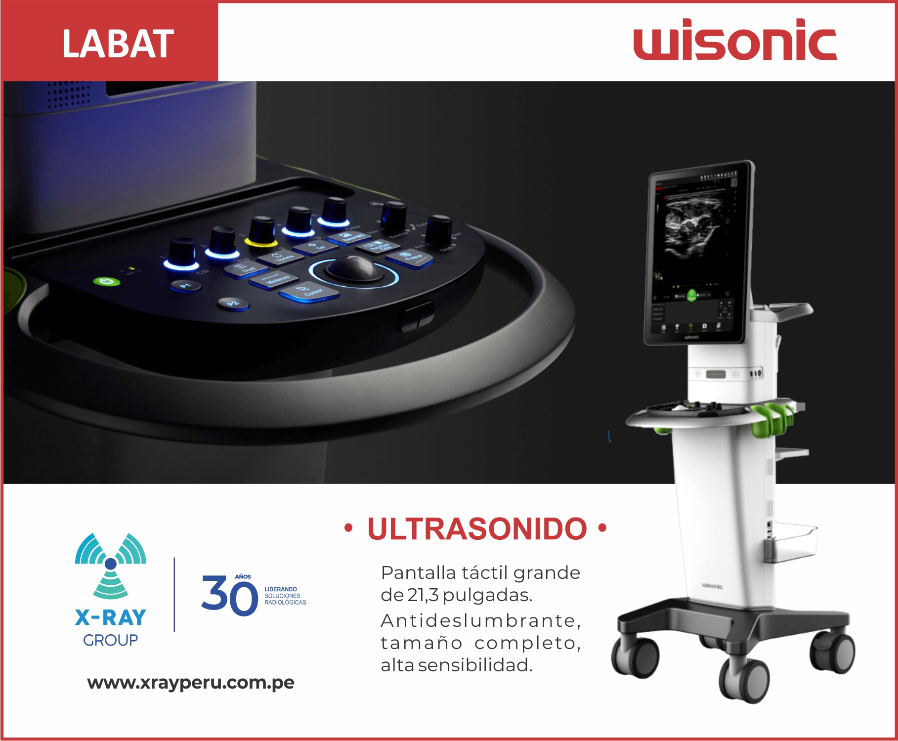 Xraygroup - LABAT es el nombre de un modelo de ecógrafo de gama alta ...