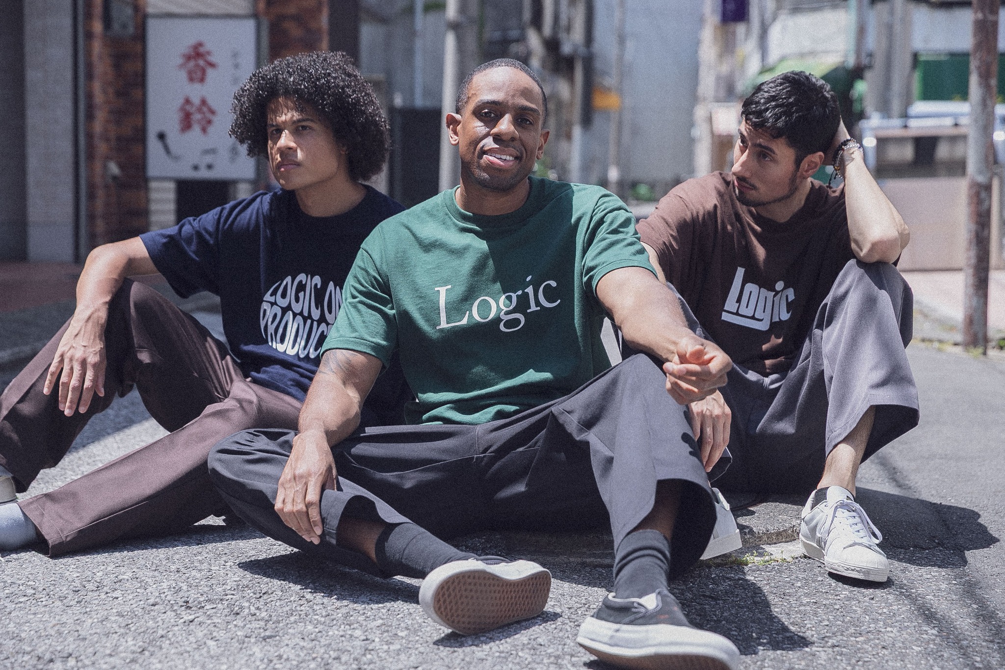 久米繊維 - 【アーバンリサーチ「Logic one」オリジナルロゴTシャツ 