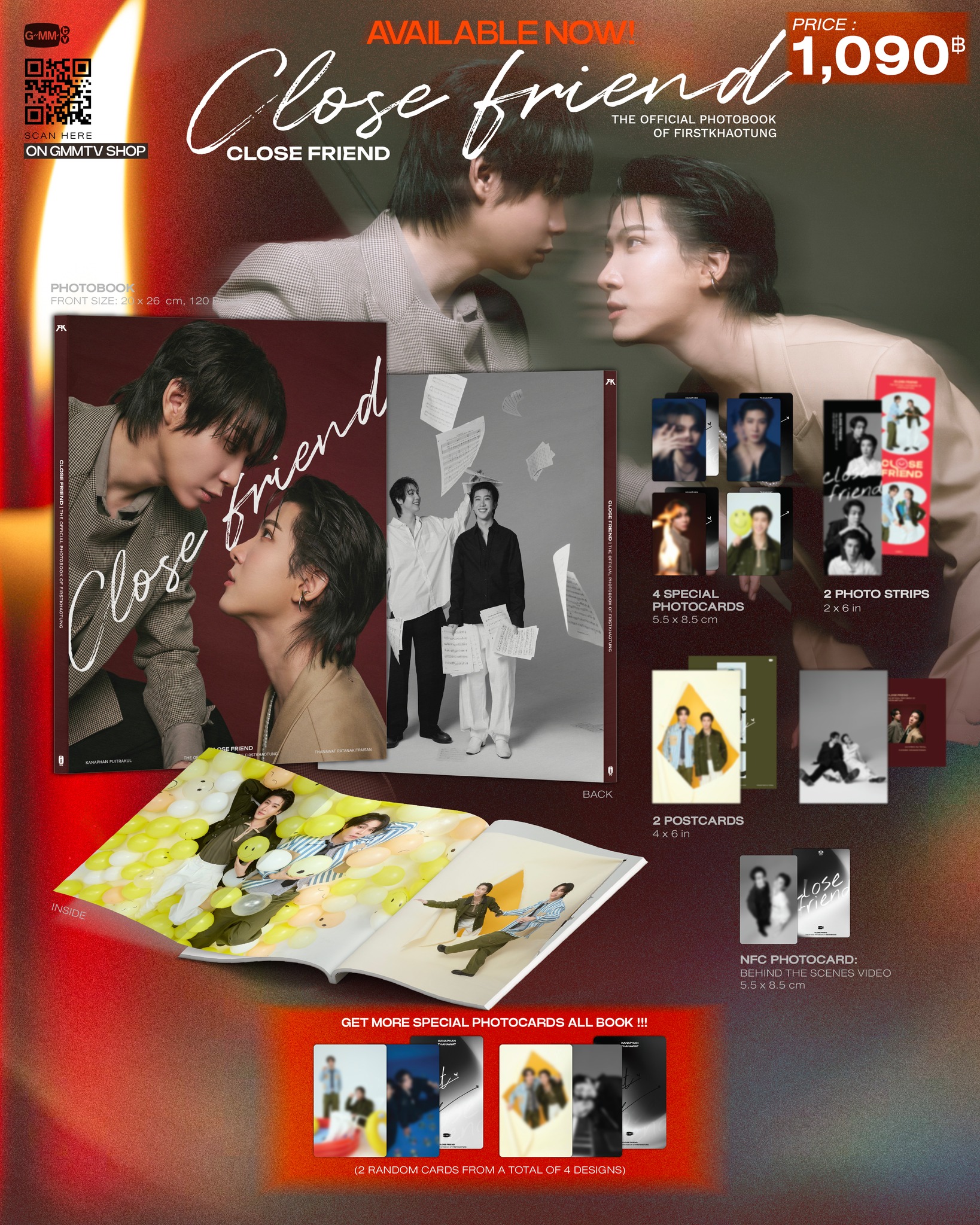 AVAILABLE NOW! CLOSE FRIEND | THE OFFICIAL PHOTOBOOK OF