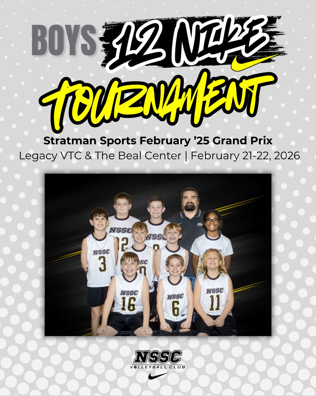 Wishing NSSC Boys 12 Nike the Best... - NSSC Volleyball Club | Facebook