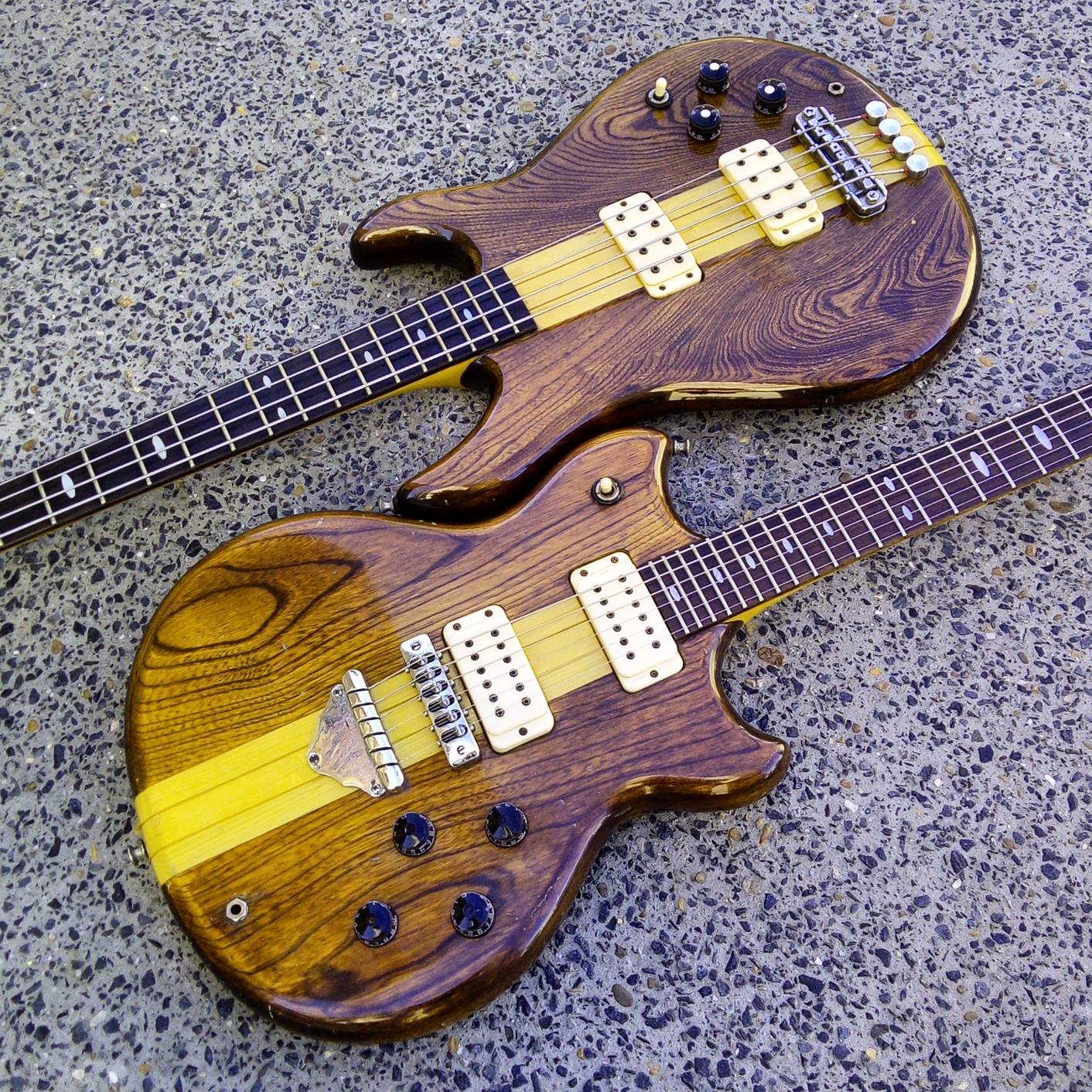 My two beautiful Grecos 1976 EG700 Standard and 1978 EG800 Custom