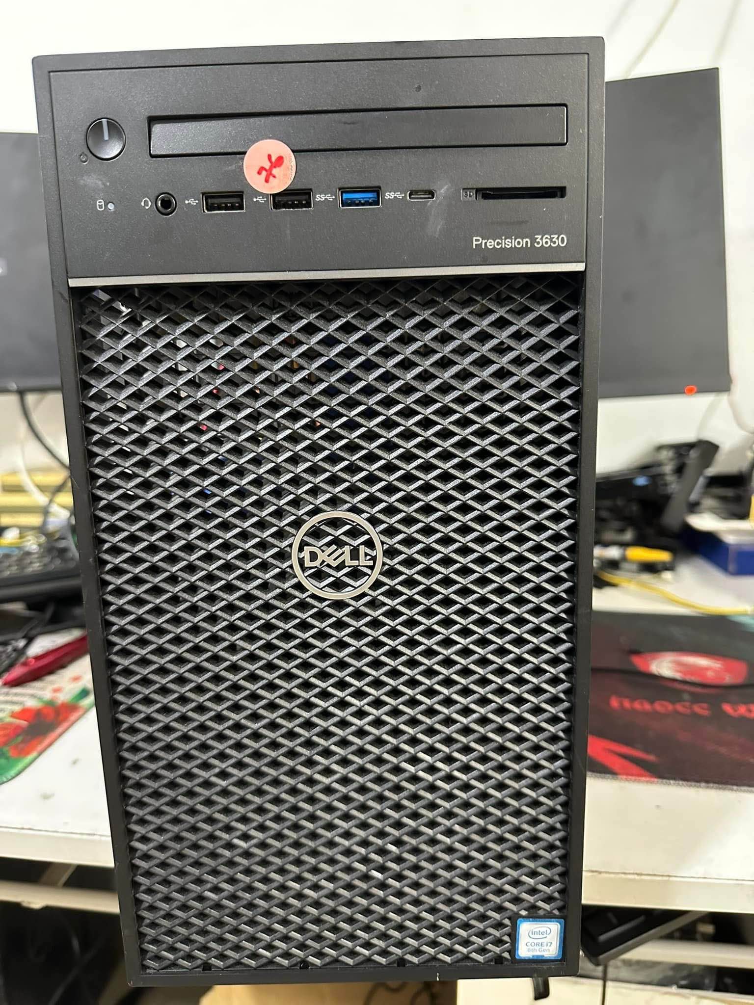 Dell Precision 3630 Tower Intel i7-8700 Ram 16Gb M2 256Gb VGA 