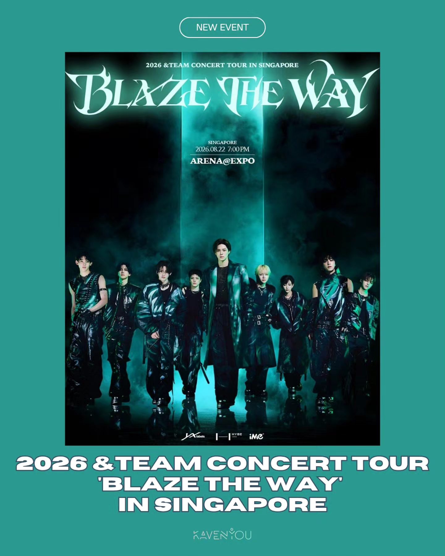 Get ready to be 𝑩𝒆𝒘𝒊𝒕𝒄𝒉𝒆𝒅 by &TEAM this August!🔥 2026