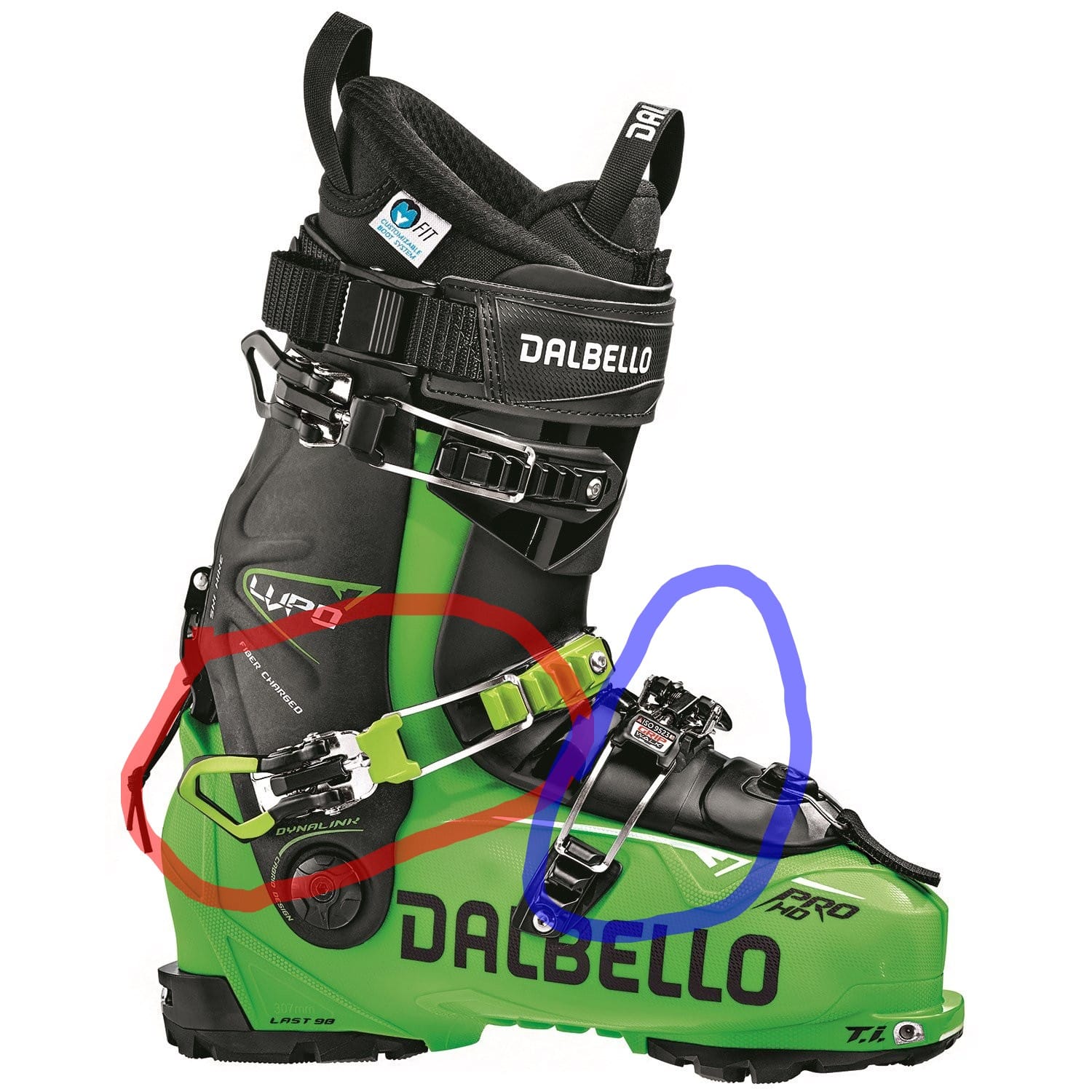 Where to find replacement buckles for Dalbello Lupo Pro HD ski boots?