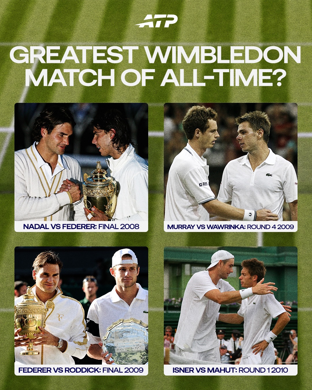 ATP Tour - ATP Tour added a new photo — at Wimbledon.