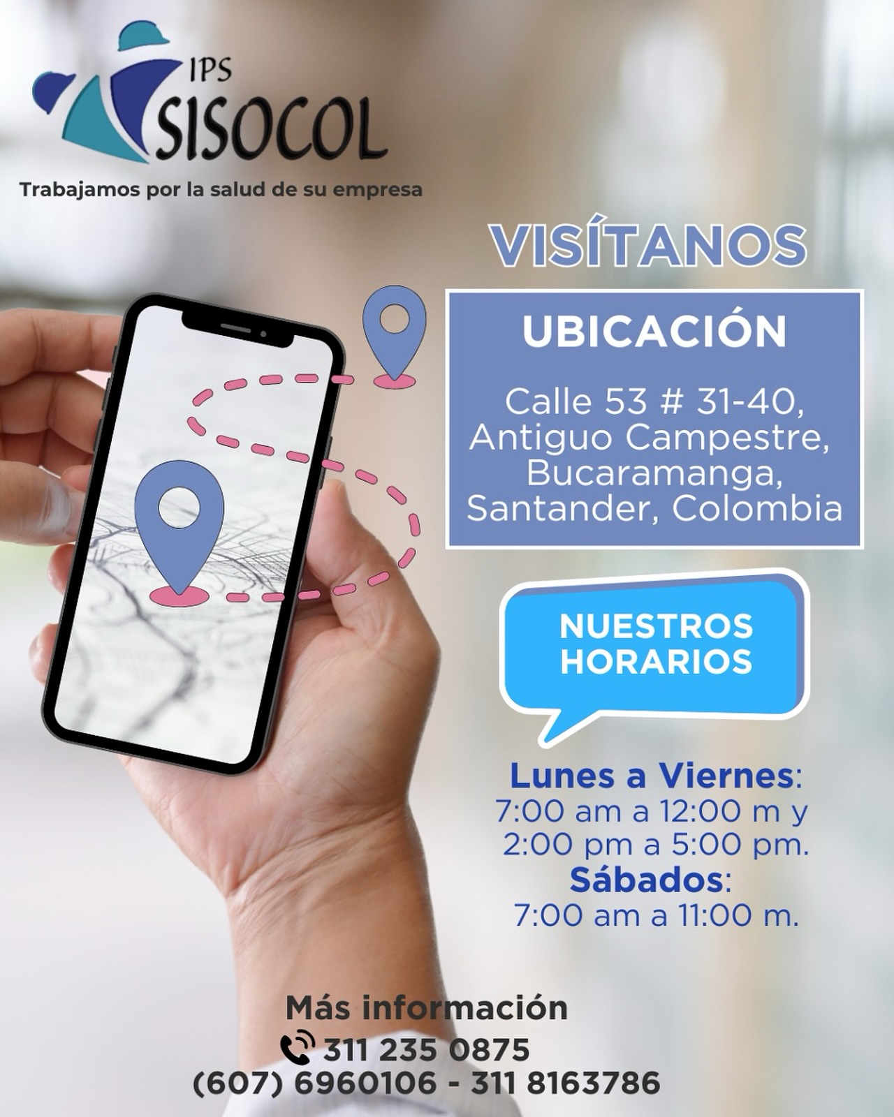 SISOCOL - ¡Estamos aquí para ti! En nuestra sede ofrecemos atención ...