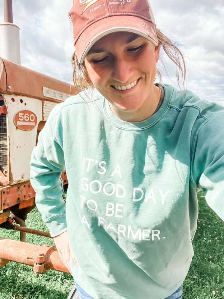 I thought doing this trend on a day old calf would be easier. I was ...