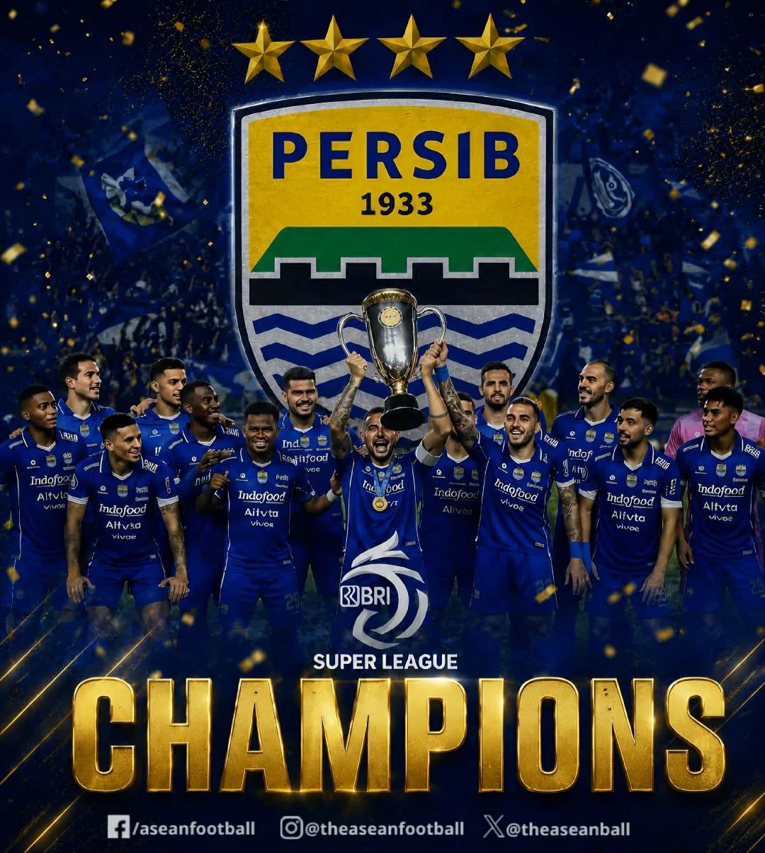 🇮🇩 PERSIB BANDUNG CROWNED BRI SUPER LEAGUE 2025/26 CHAMPIONS