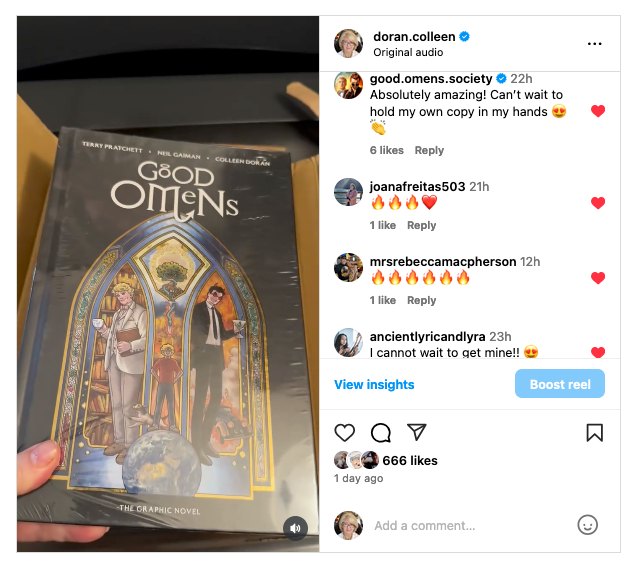 Paul Kidby's Good Omens occult edition arrives