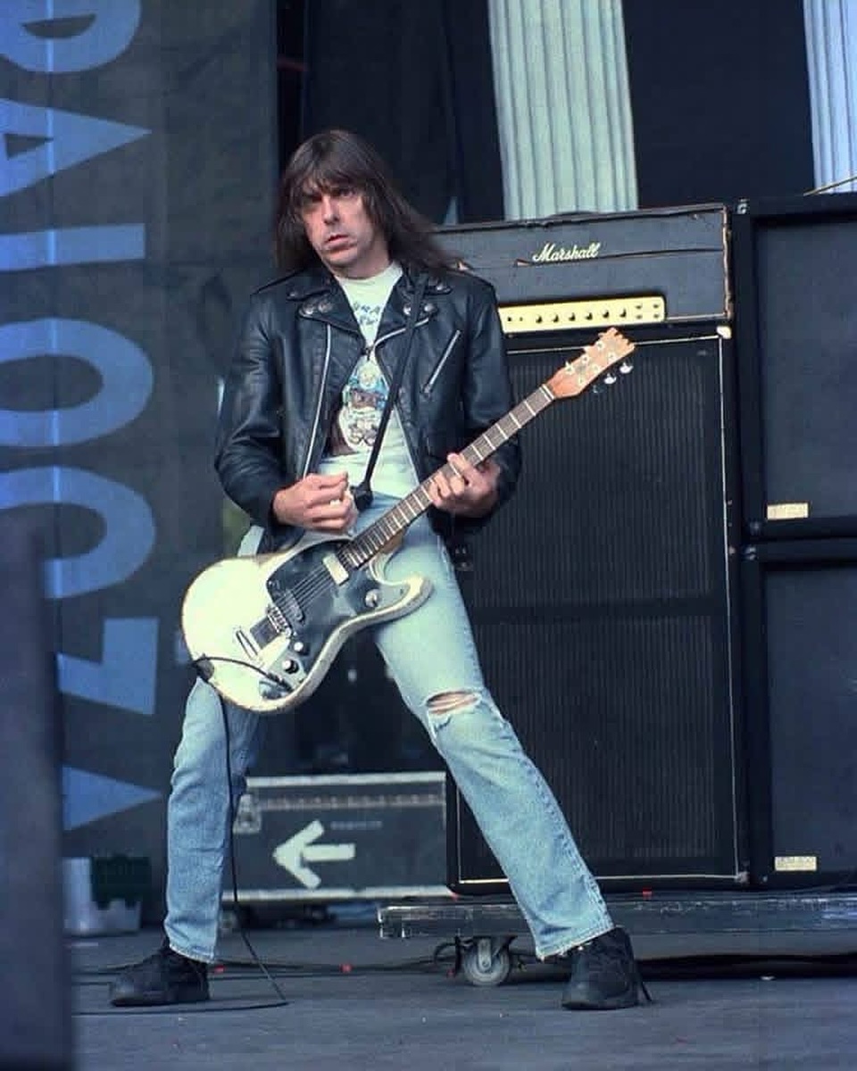 Johnny Ramone, Adios Amigos Tour Brazil, 1996. 📸 Photo by Rcf