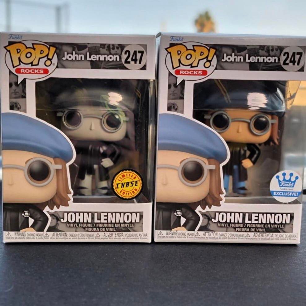 Funko Pop! John Lennon Edición NYCC 2021 – Incluye Protector De Caja