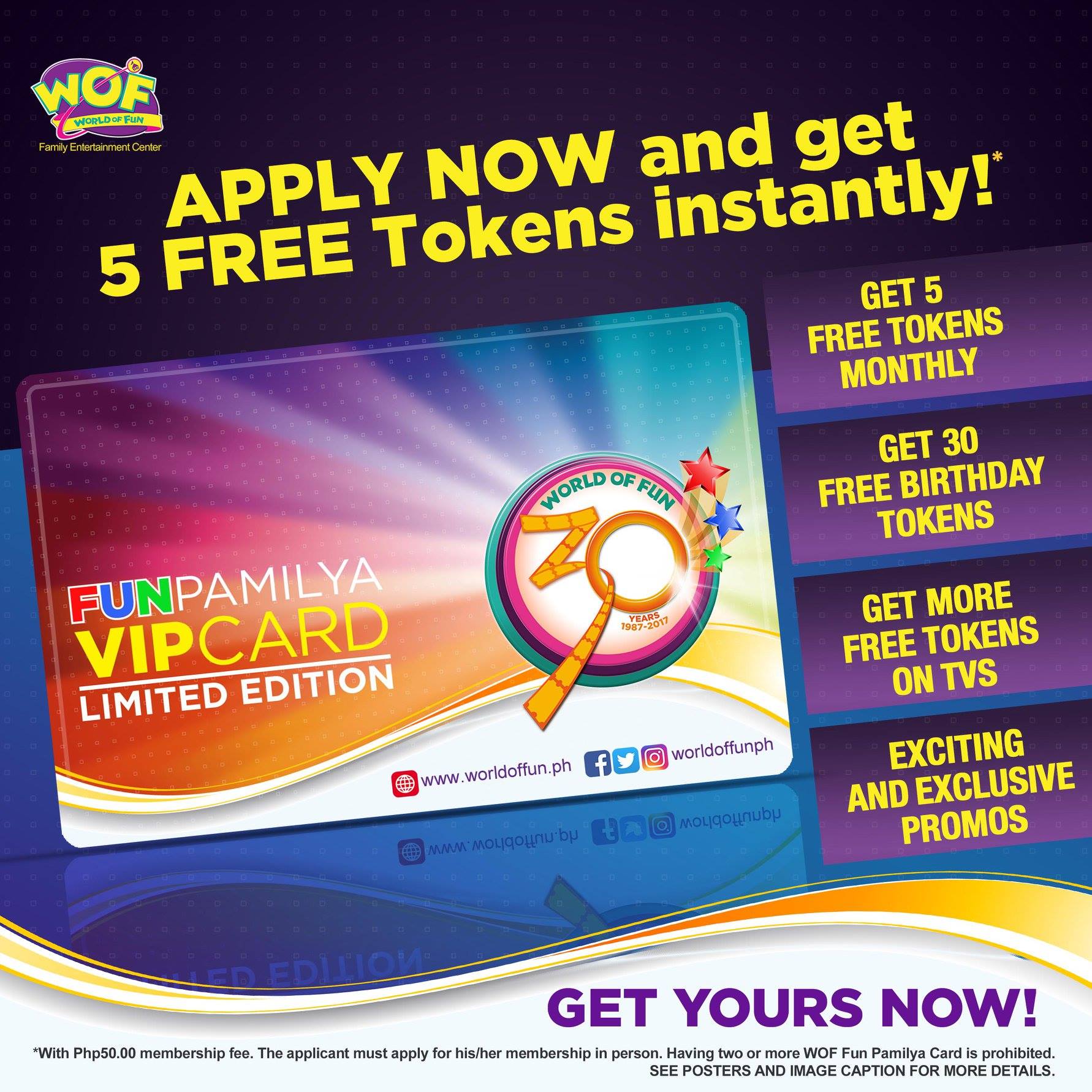 World of Fun - Grab your limited edition VIP card from... | Facebook