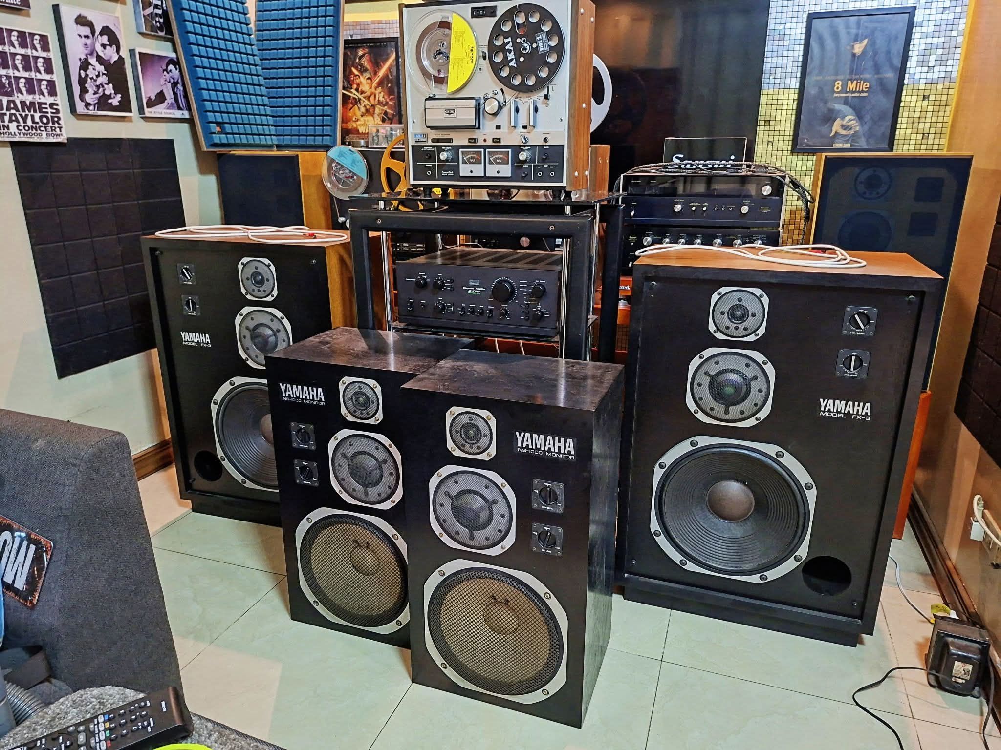 Comparison of Yamaha NS1000, NS1000X, and NS2000 Speakers