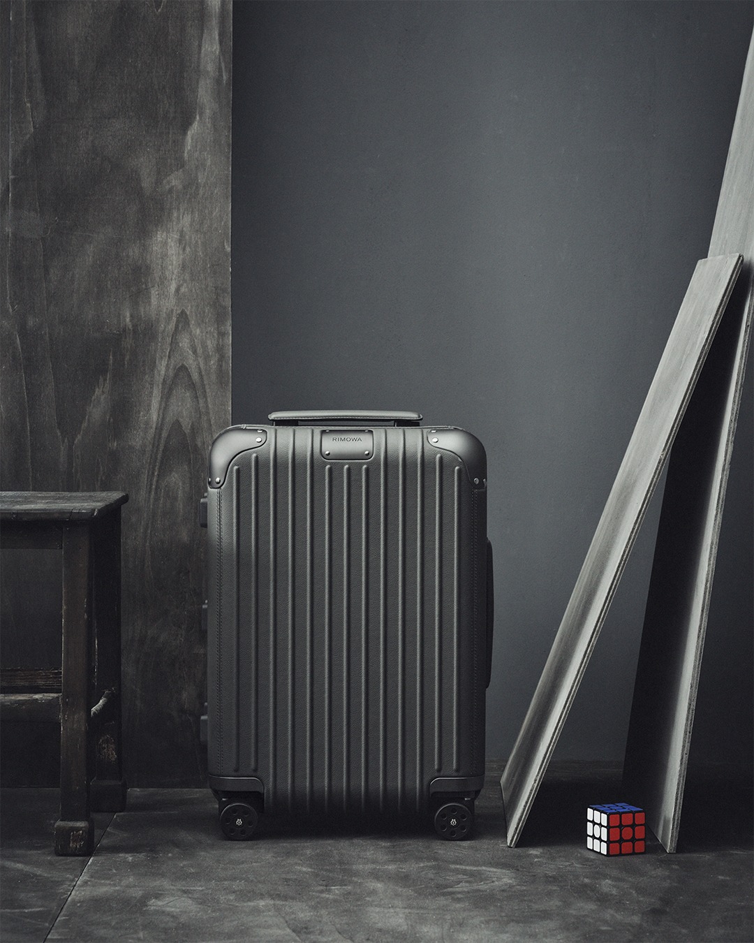 RIMOWA - Maxwell Arkin crafted a chair from RIMOWA's grooved