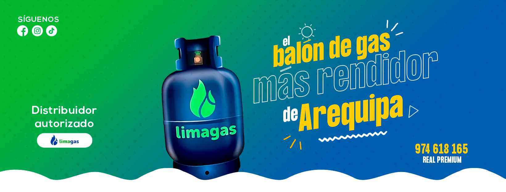 Gas Real Premium Arequipa | Cayma