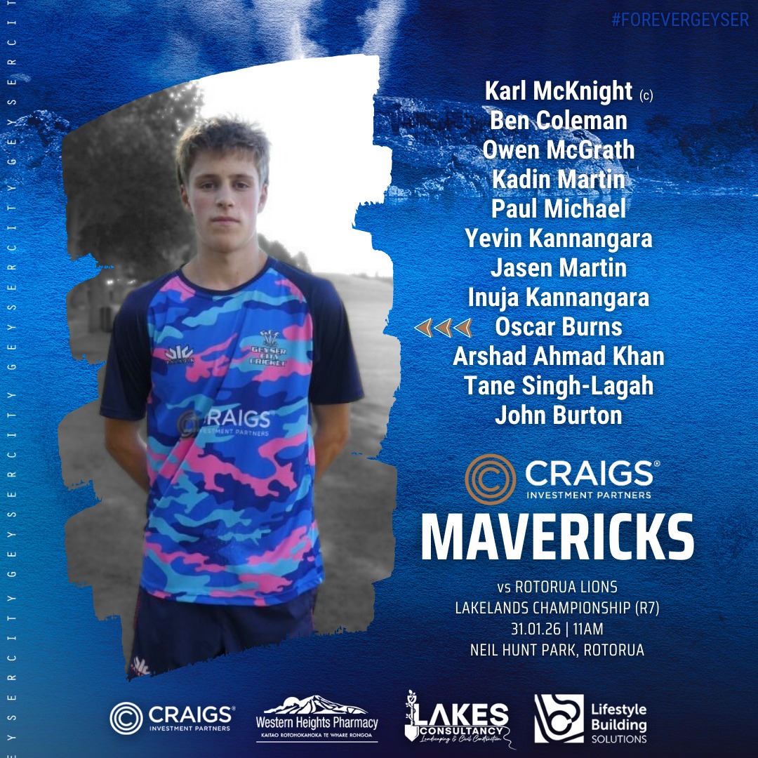 Geyser - Here we go! First team line up of 2026! Here are your Craigs ...