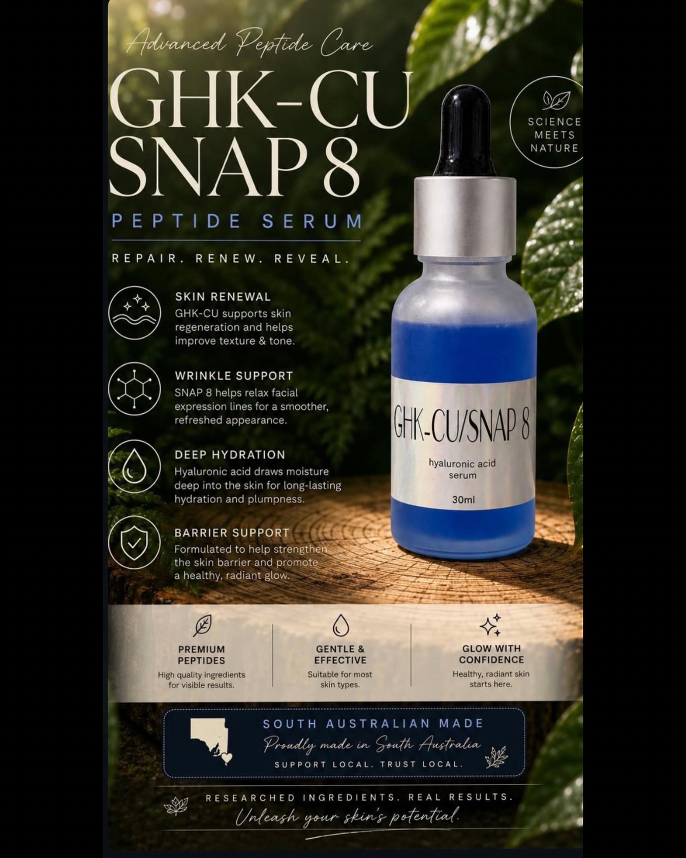 ghk cu snap 8 serum Barossa Gut Inflammation (60 Capsules) this advanced formula is inflammation support Variante:10 MG