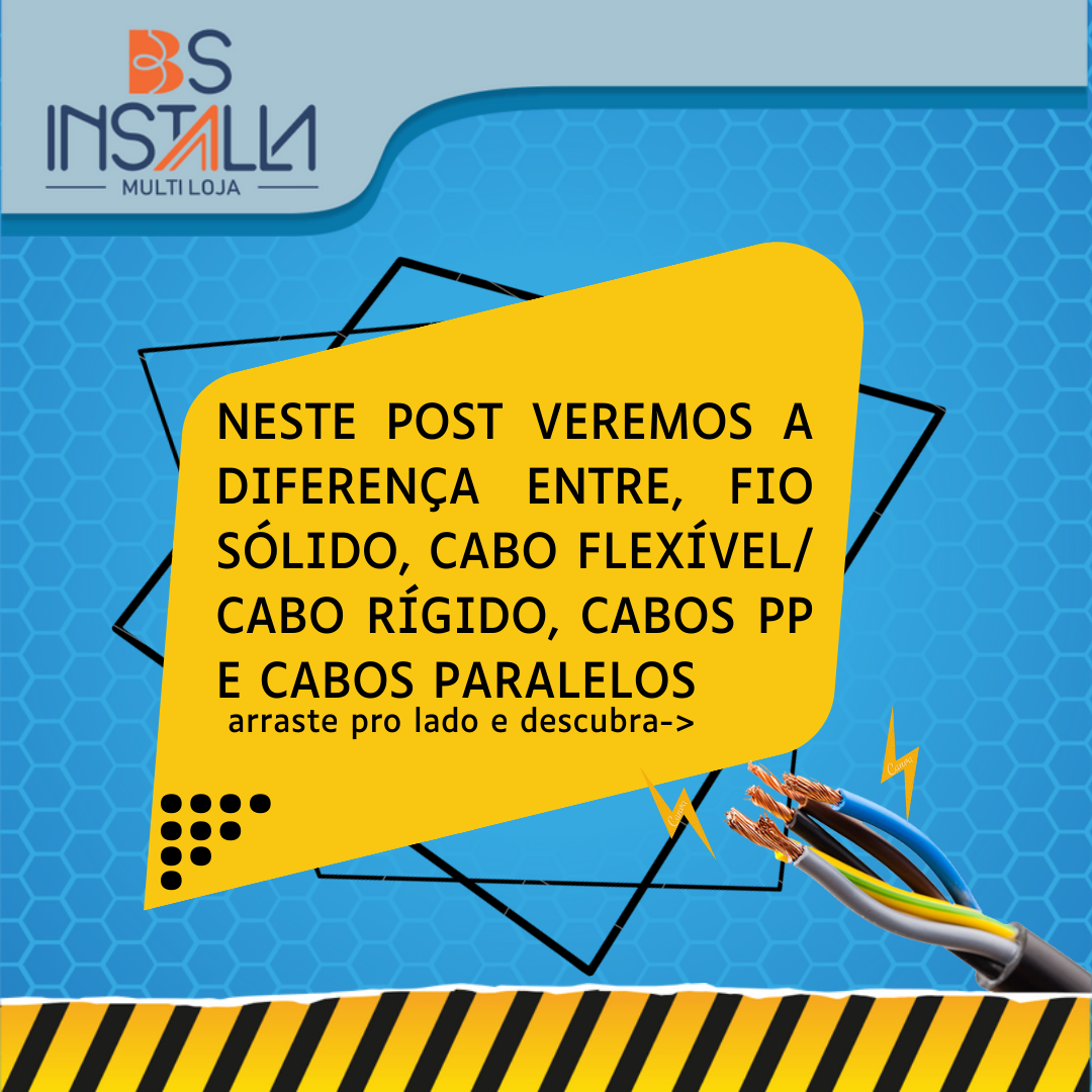 É importante entender as... - BS Installa Multi Loja