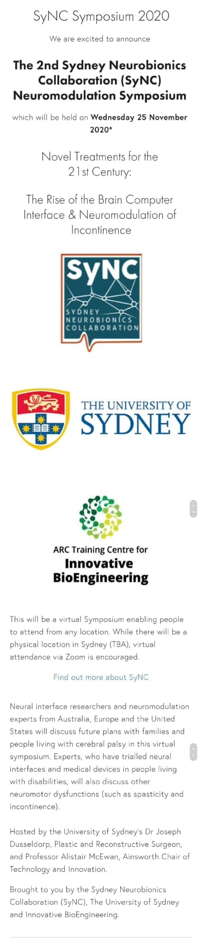 Sydney University Association of Biomedical Engineers - SUABE