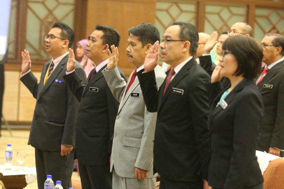 Perhimpunan bulanan JPN (Januari) yang - Jabatan 