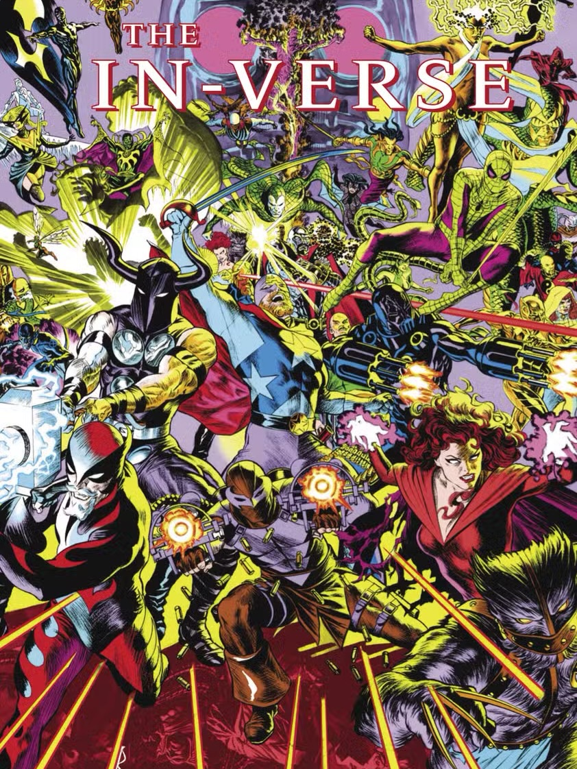 THE IN-VERSE - revealed today via @collider A 32-page insert comic