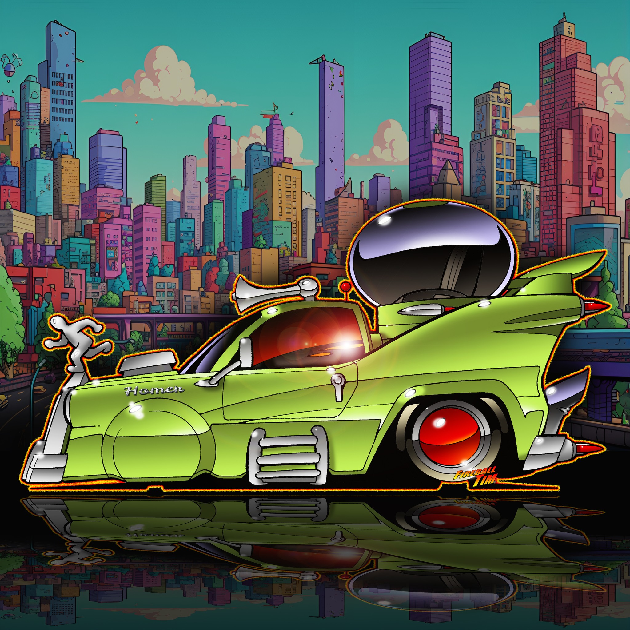 ギレルモ・フォルチーノ The Fireball コミックアートシリーズ 8月限定