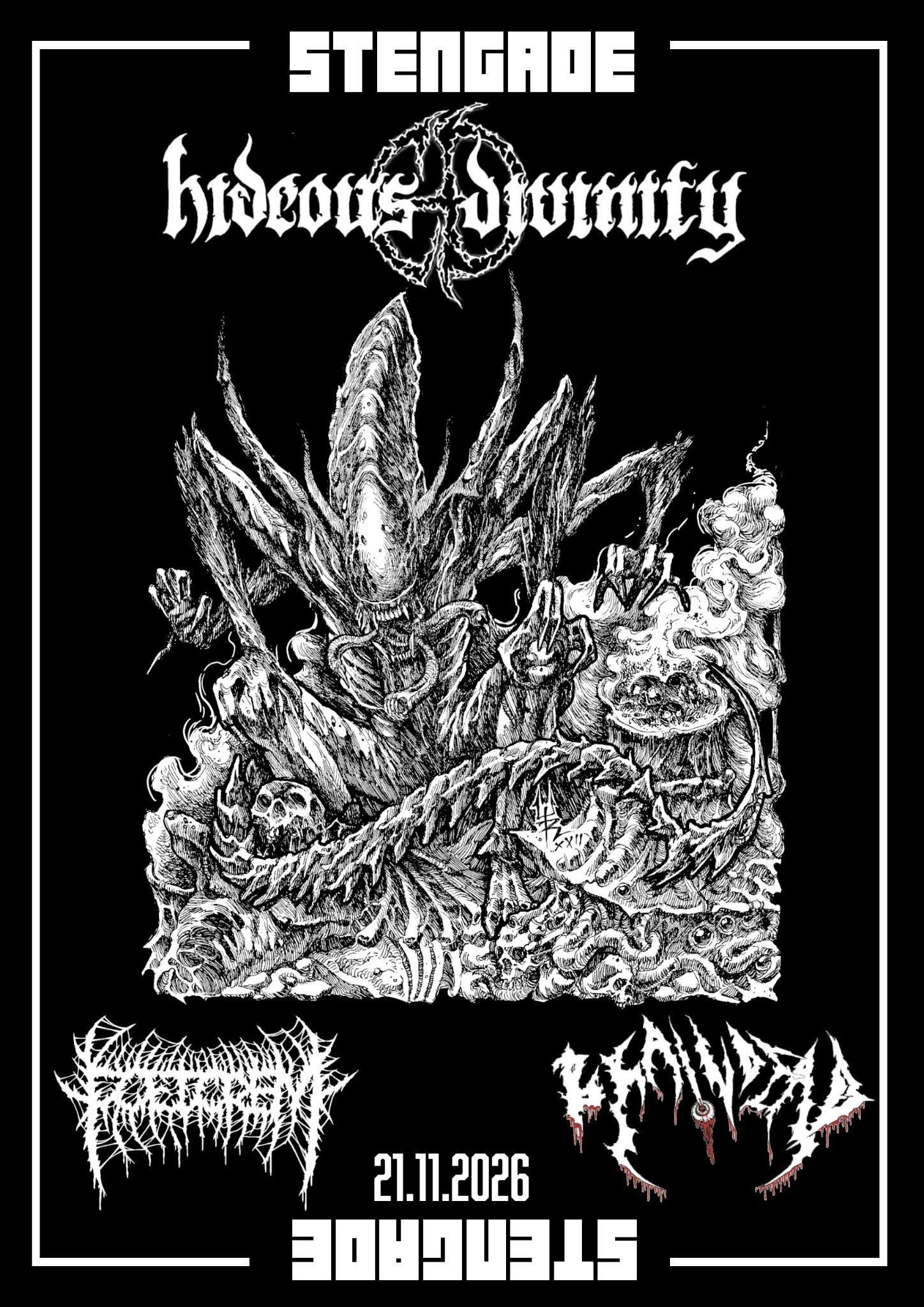 Hideous Divinity 1st 2nd 3rd ブルータル・デスメタル Hideous Divinity 1st 2nd 3rd ブルータル・デスメタル ULTIMATE METAL