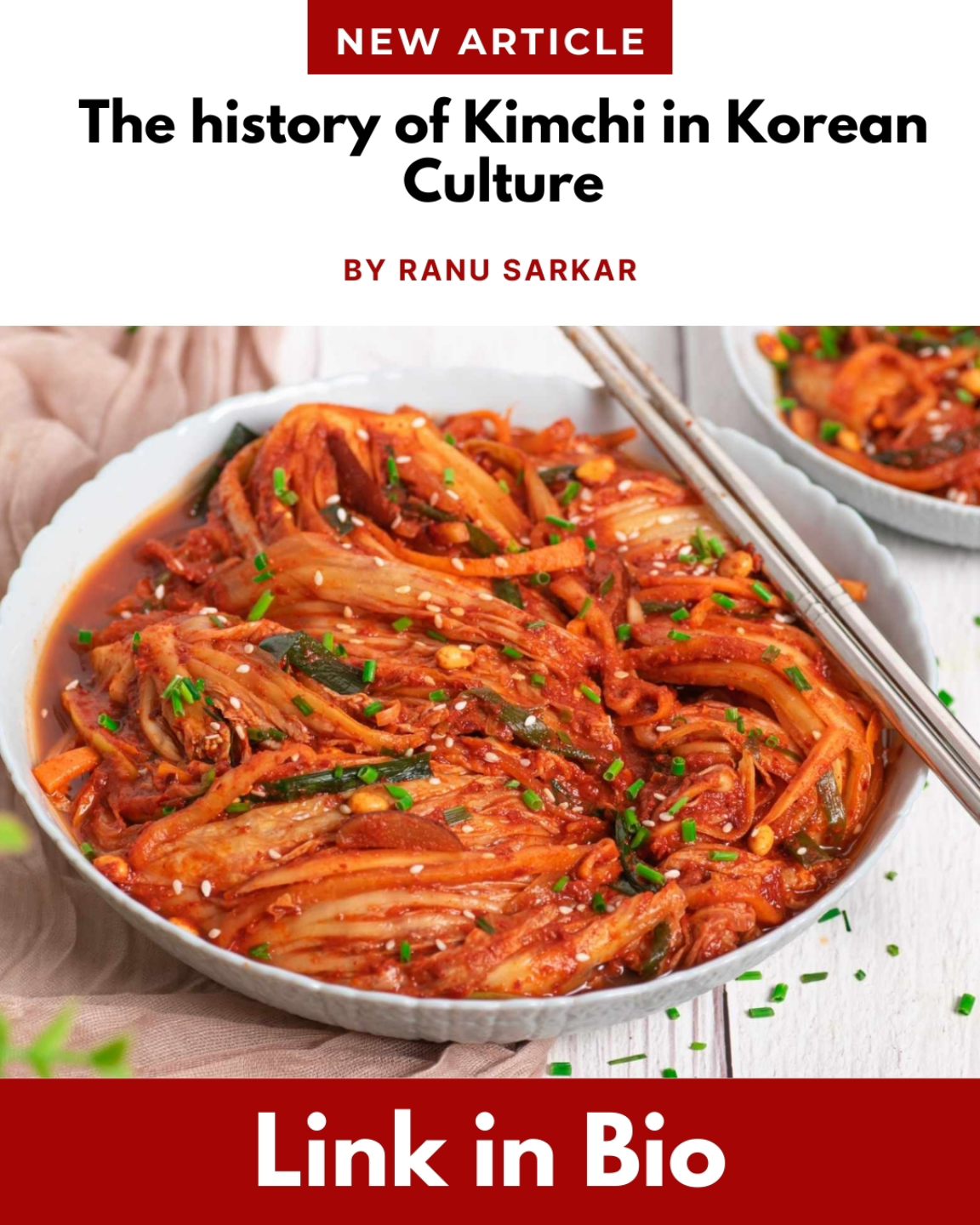 Annyeong - Did you know that Kimchi wasn’t always spicy? 🌶️ Long before ...