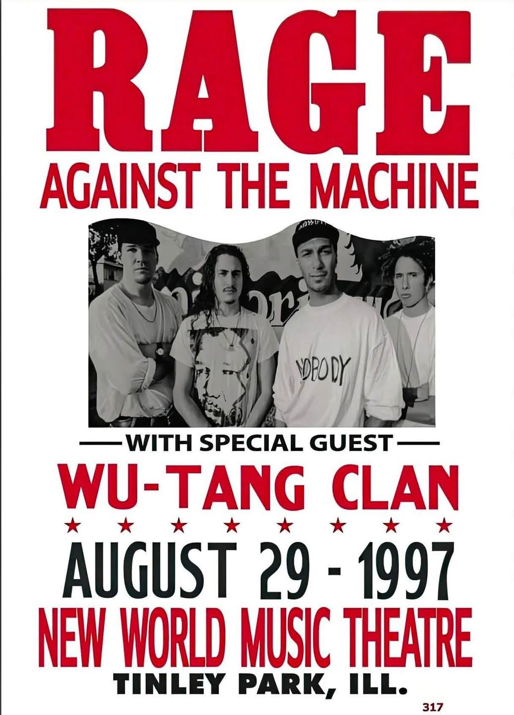 Rage Against The Machine x Wu-Tang Clan 1997