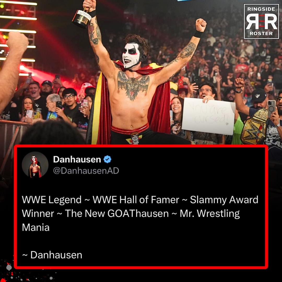 Danhausen officially declares himself the new GOAThausen of WWE