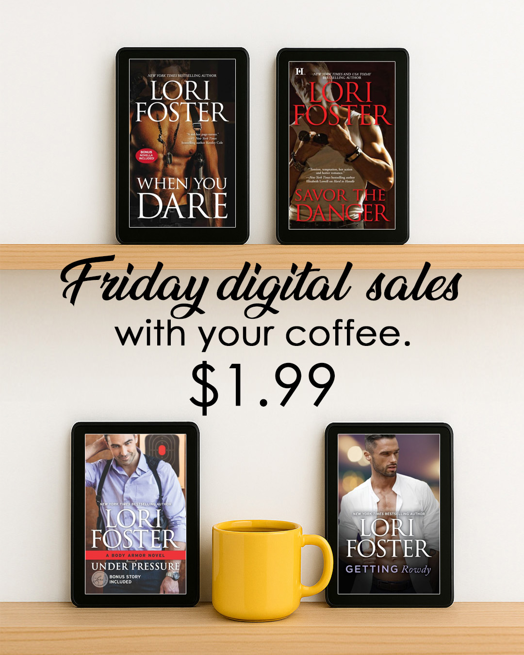 書 Limited-Time Sale (Until Friday) How about some Friday #sales to go with your #coffee