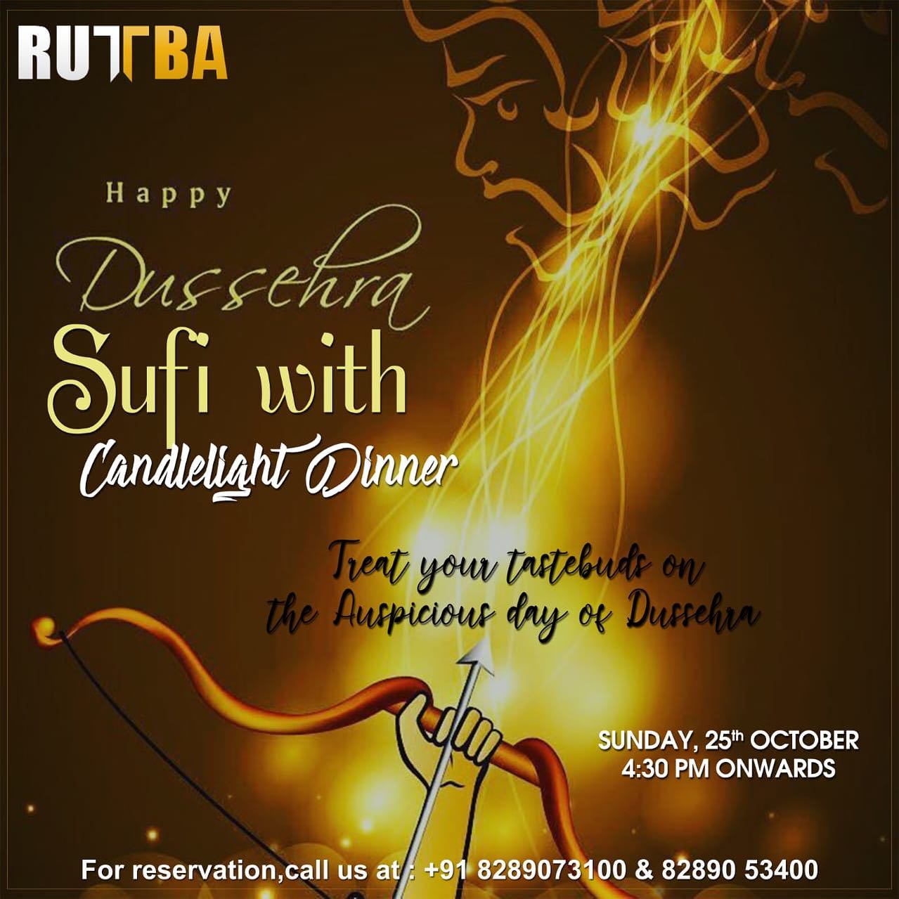 Rutba - May this Dussehra burn all your worries with...