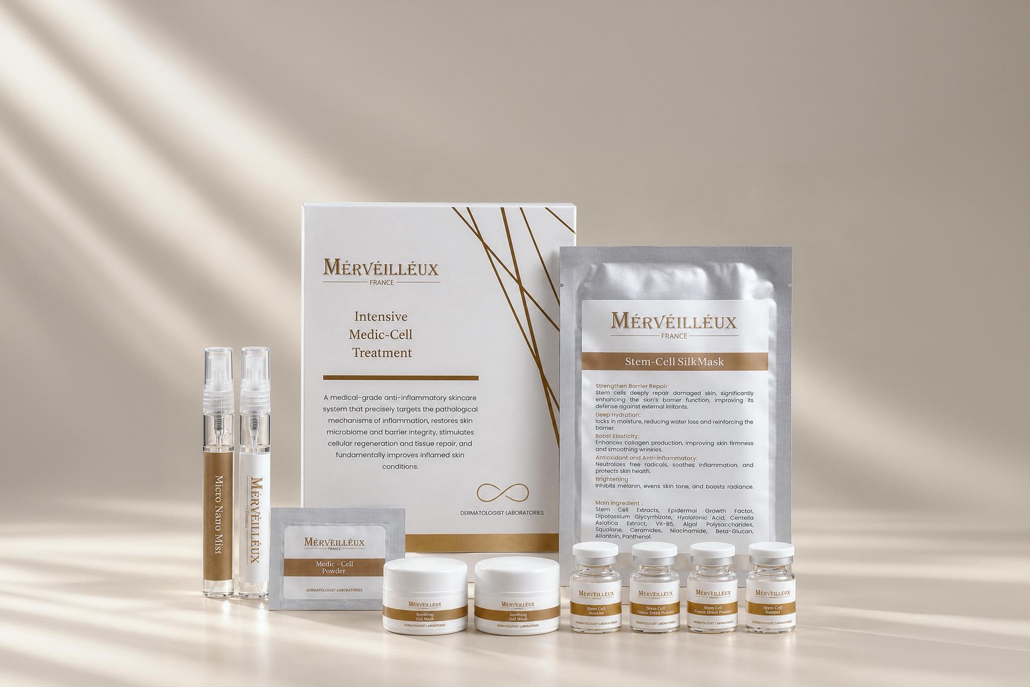 Rene-cell 12 piece basic daily skin care set Step 3 - Multi