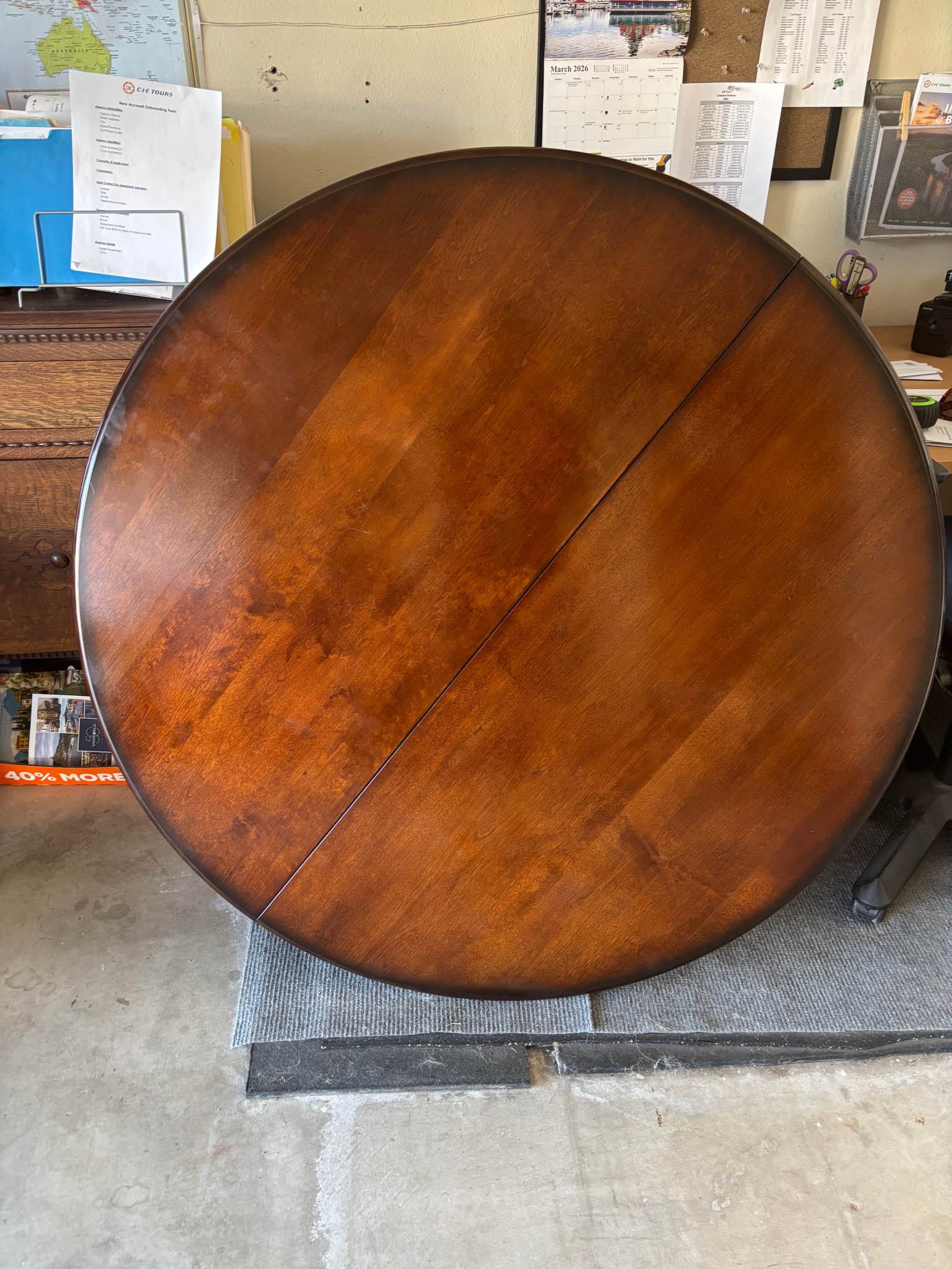 Beautiful Pier One mahogany table $75 OBO - Tables - Coronado ...