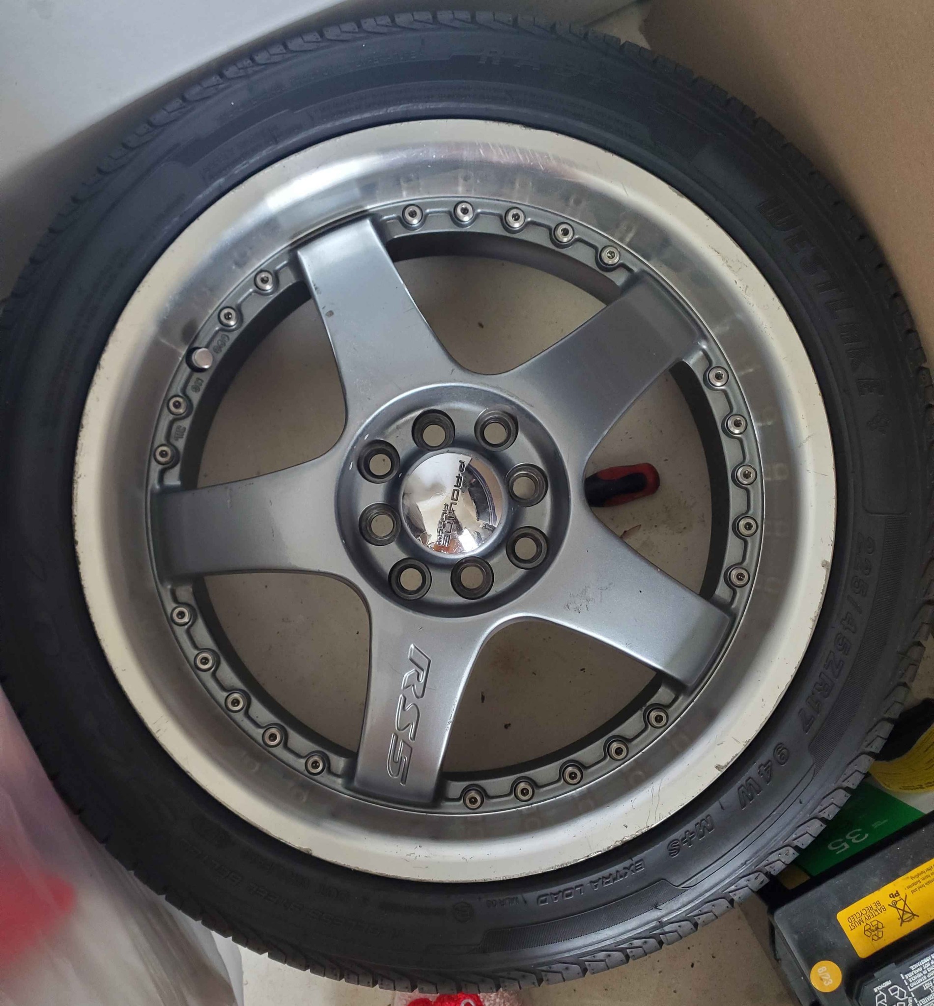 Tenzo R RS5 17x7 +42 4x114.3/4x100 *Rare* - Car Wheels, Tires & Parts ...