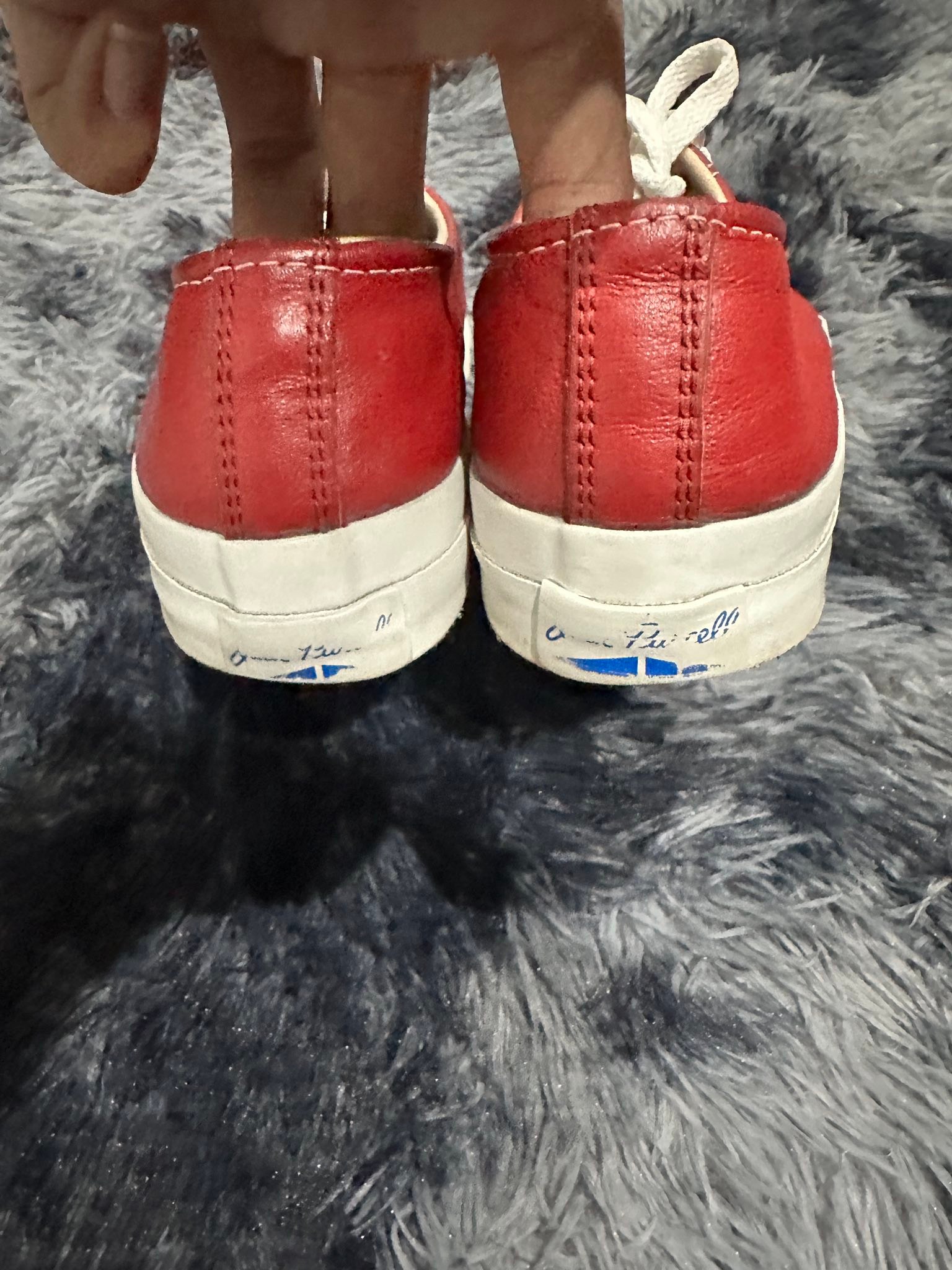JACK PURCELL RED LEATHER 1990