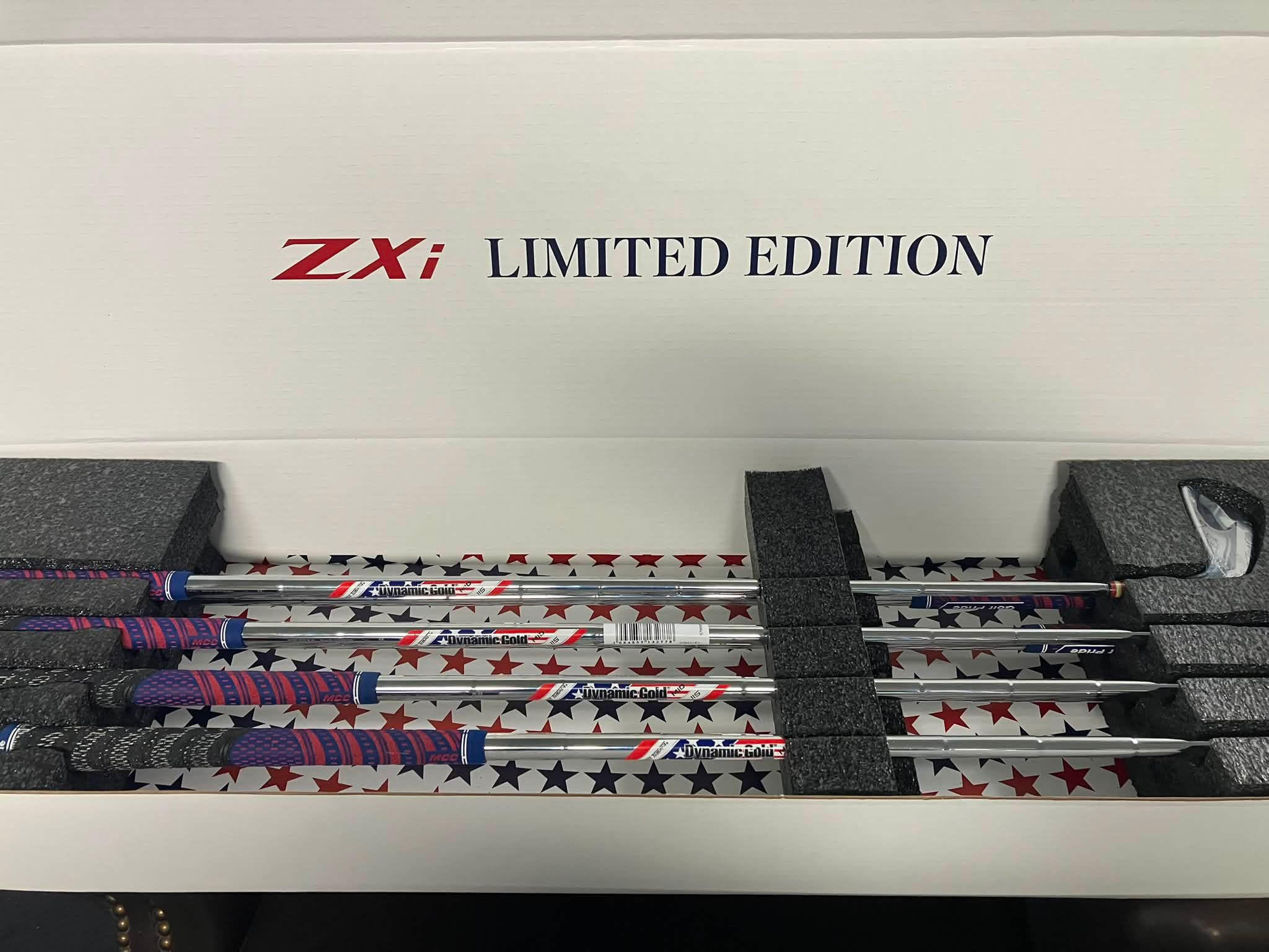 Limited edition Srixon ZXi5/ZXi7 USA combo set for sale