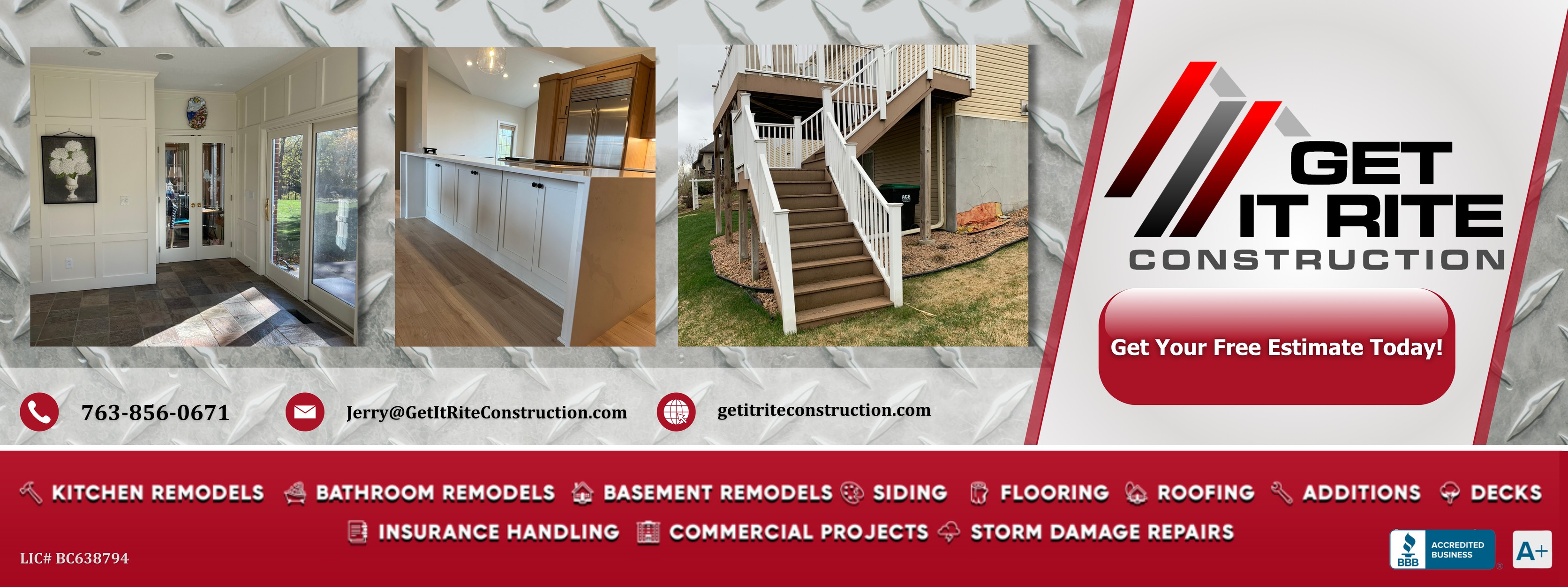 Get It Rite Construction LLC | Zimmerman MN