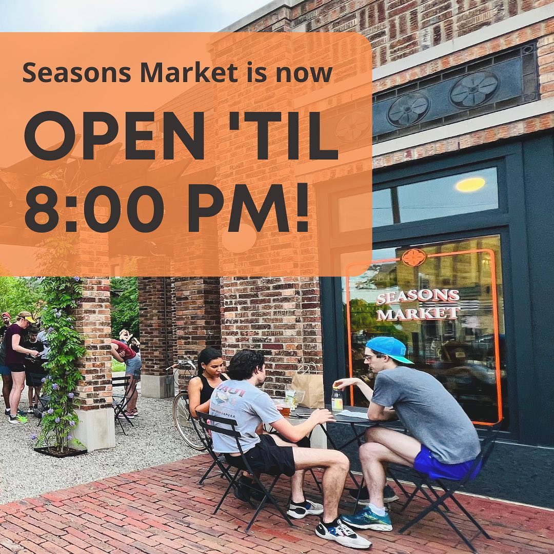 🕗🌞 Summer hours update! Starting... - Seasons Market & Cafe | Facebook